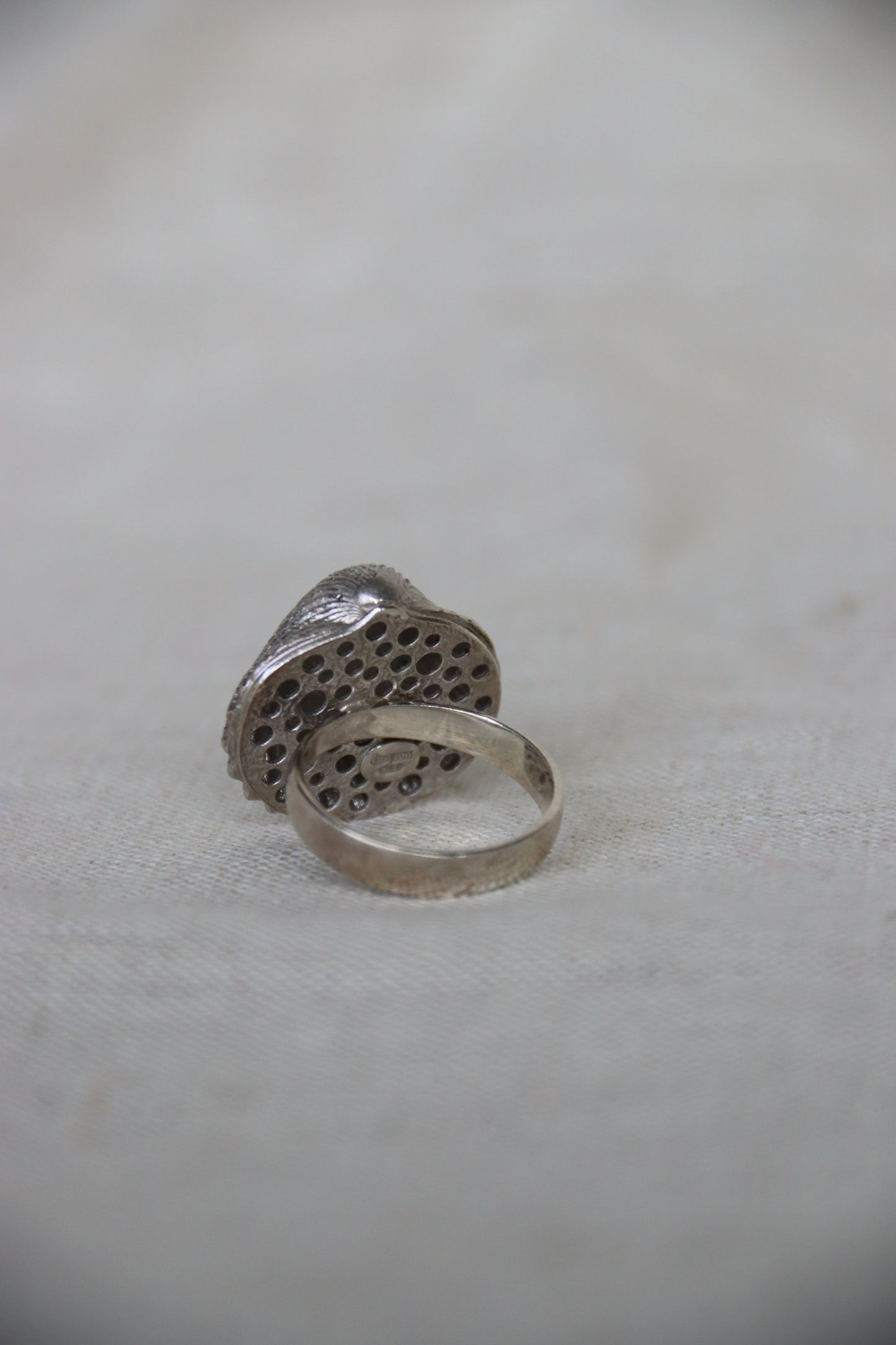 Sterling Silver Shell Ring