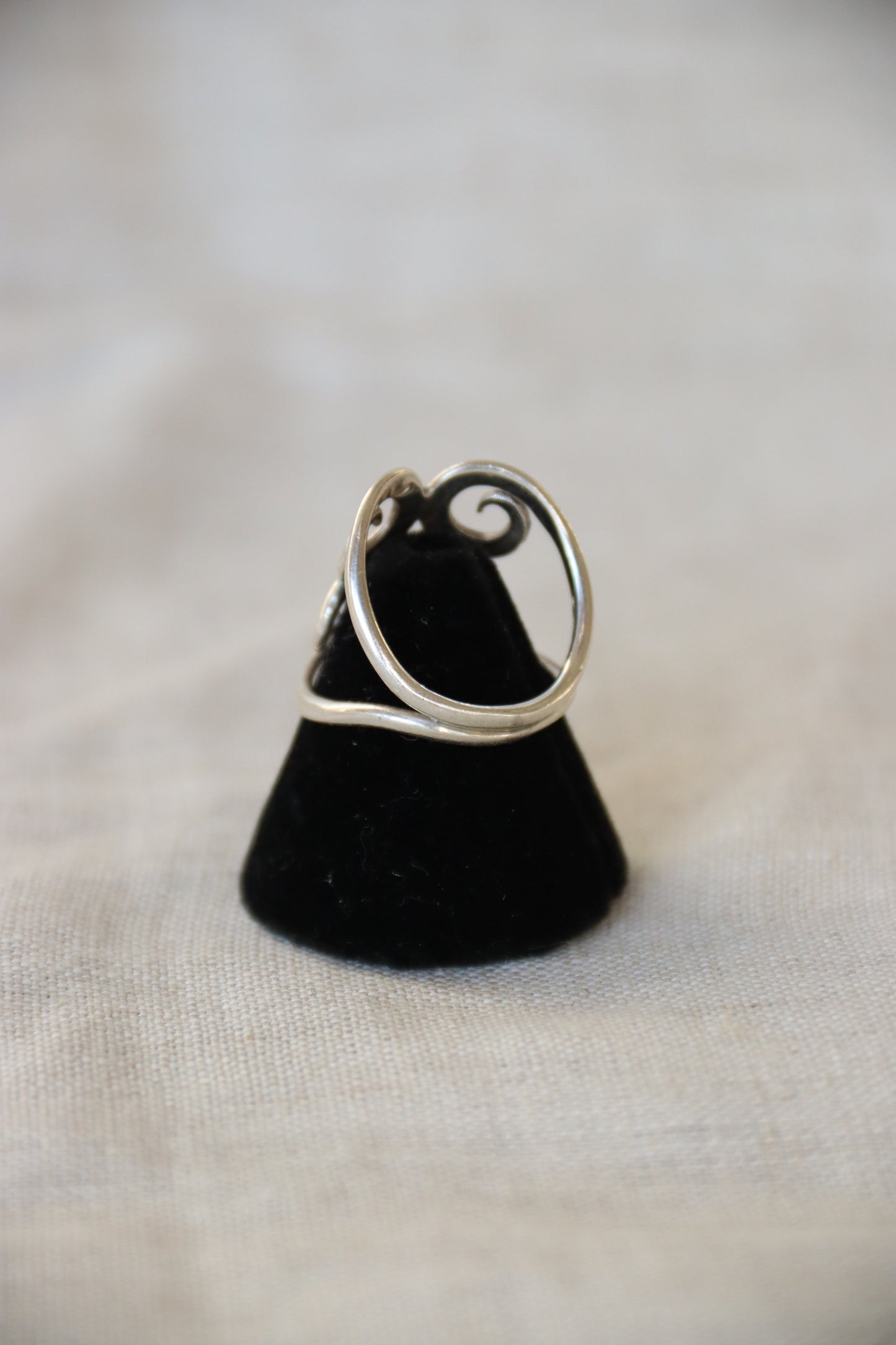 Sterling Silver Swirl Ring