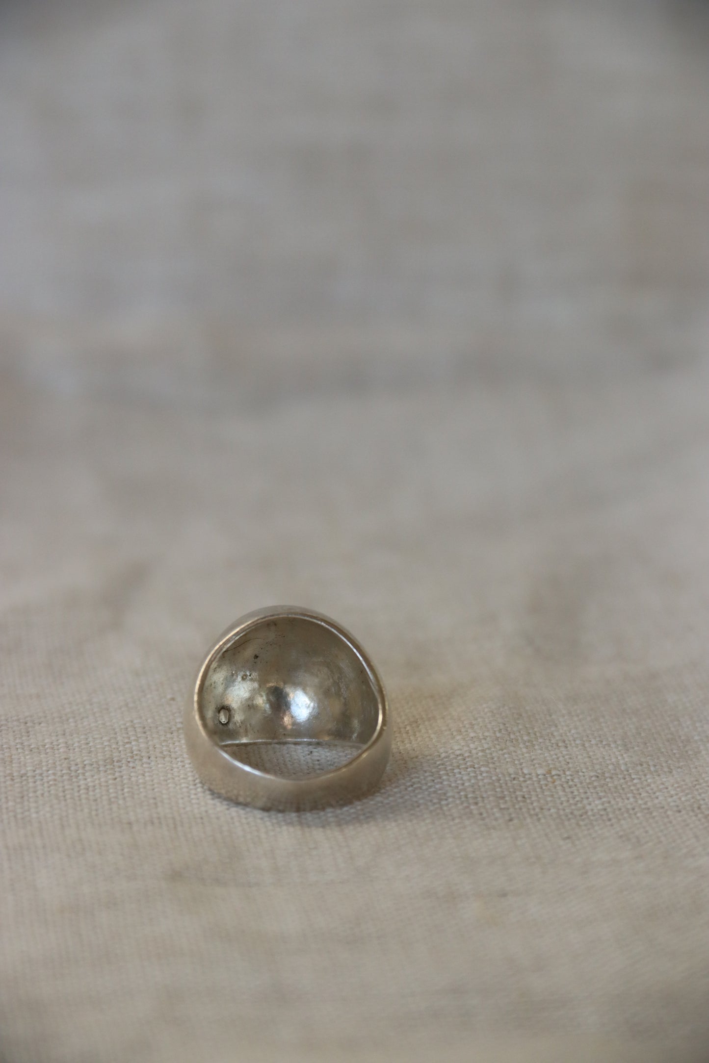 Sterling Silver Domed Ring