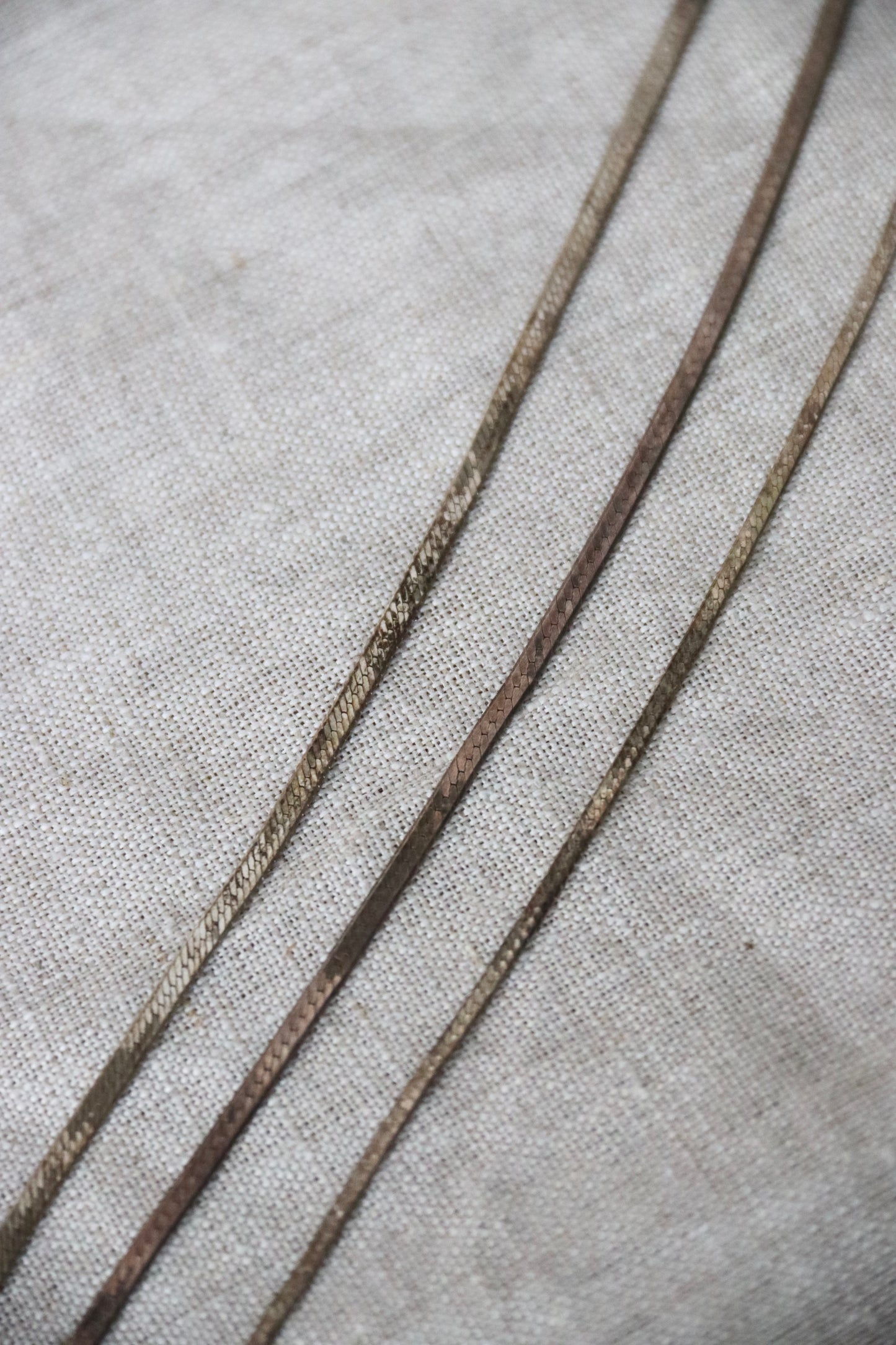 Sterling Silver Omega Chain Bracelets