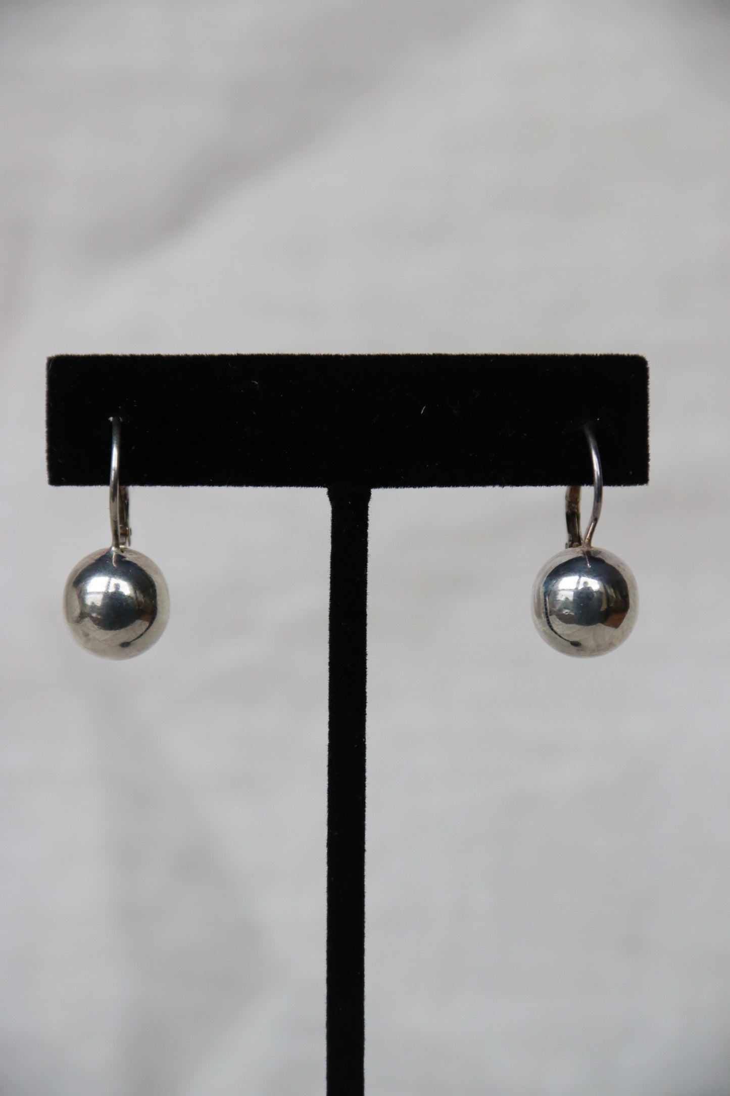 Sterling Silver Ball Earrings