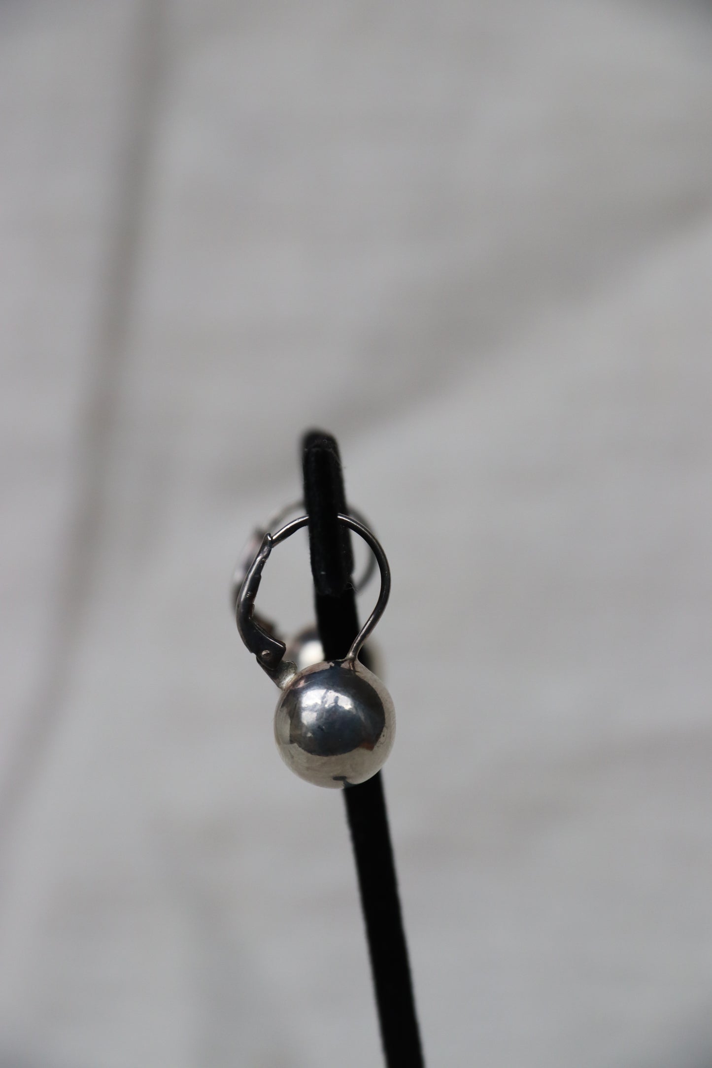 Sterling Silver Ball Earrings