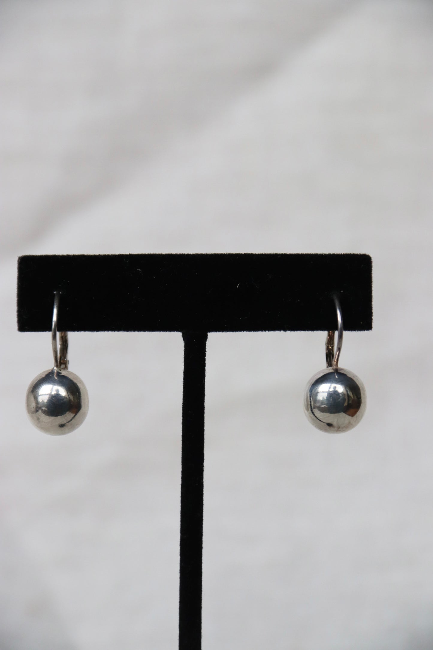 Sterling Silver Ball Earrings
