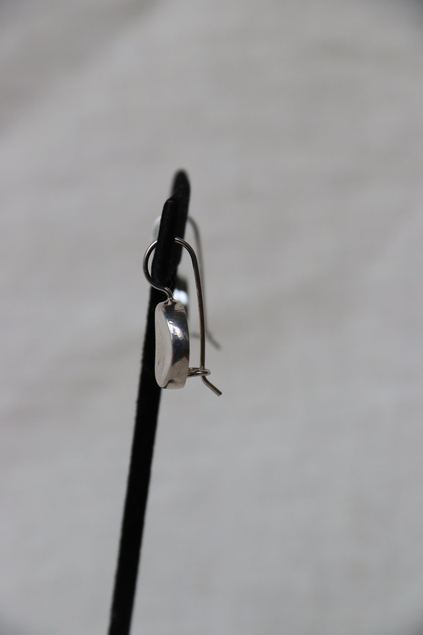 Silver Disc Earrings