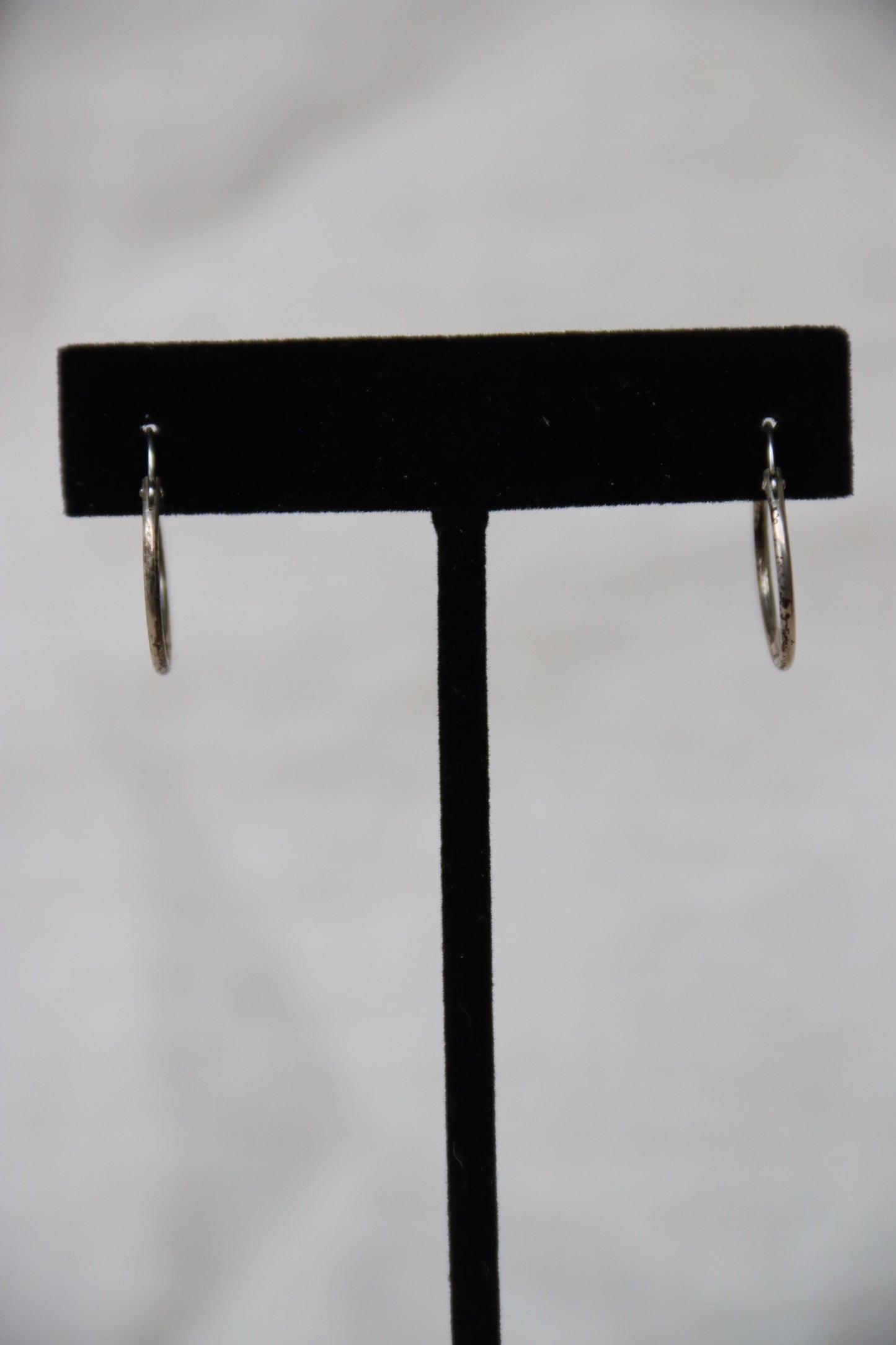 Sterling Silver Small Round Hoops