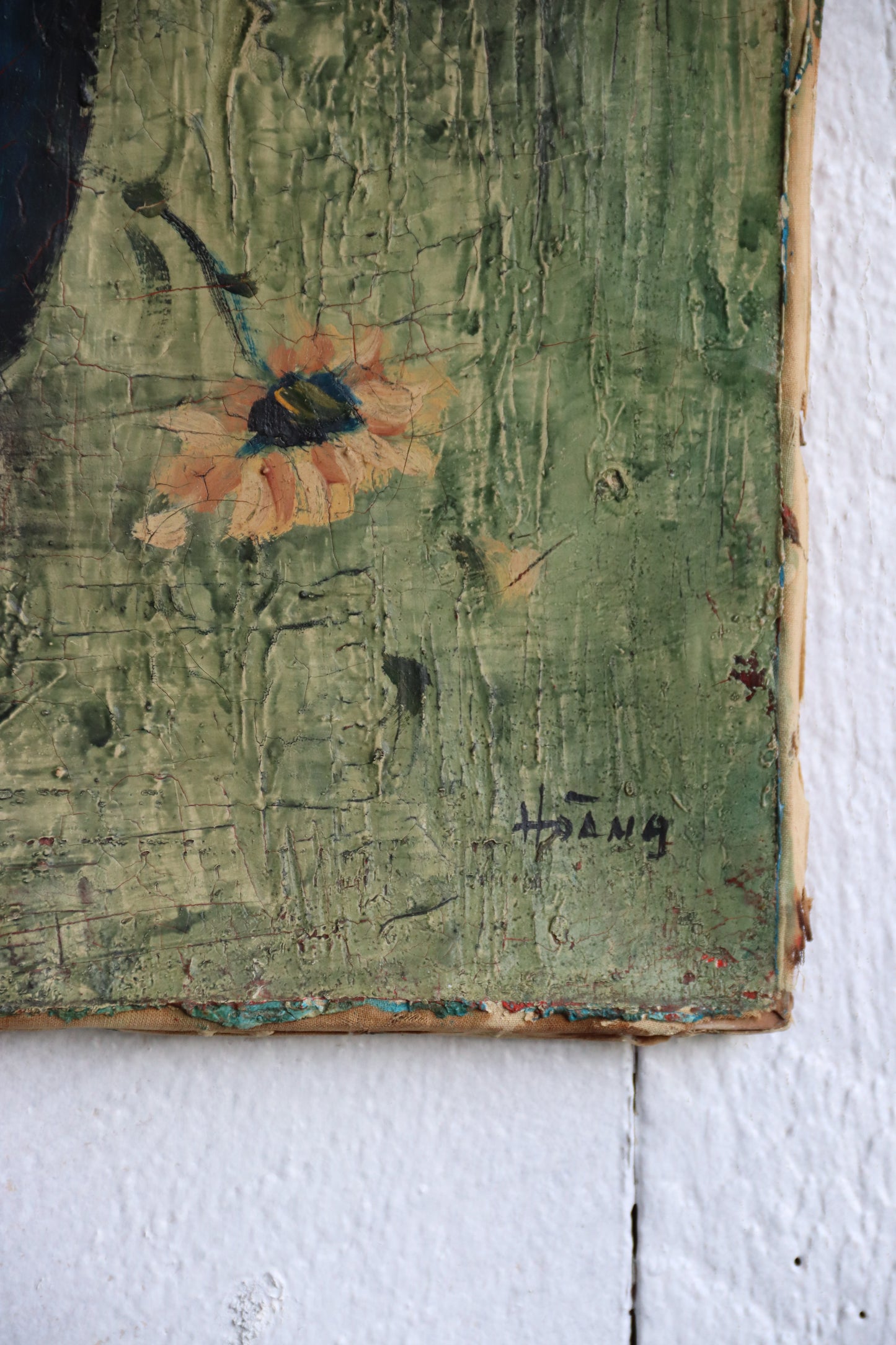 Hoang Floral Still Life Oil Painting