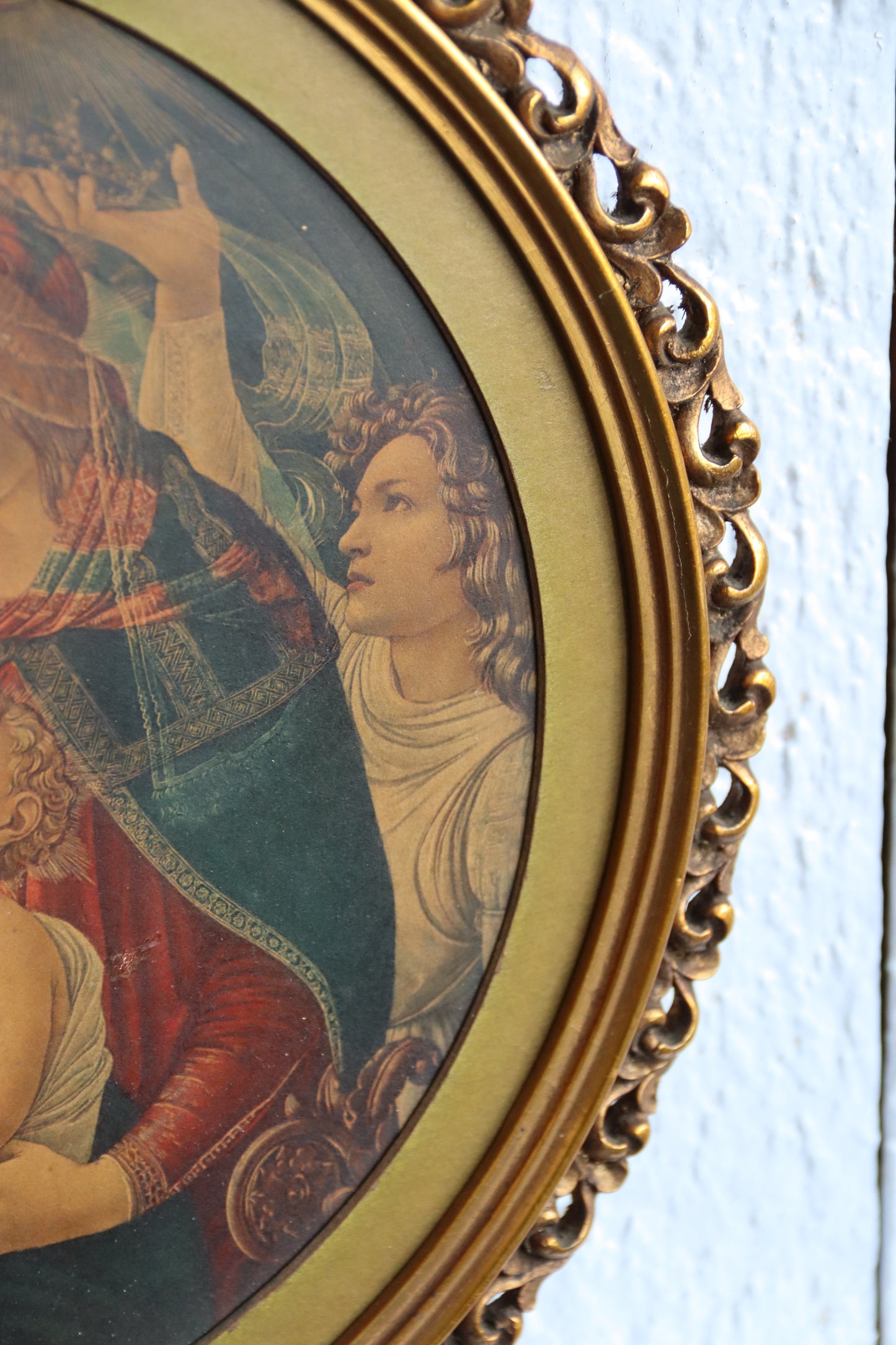 Vintage Madonna and Child Reproduction Print