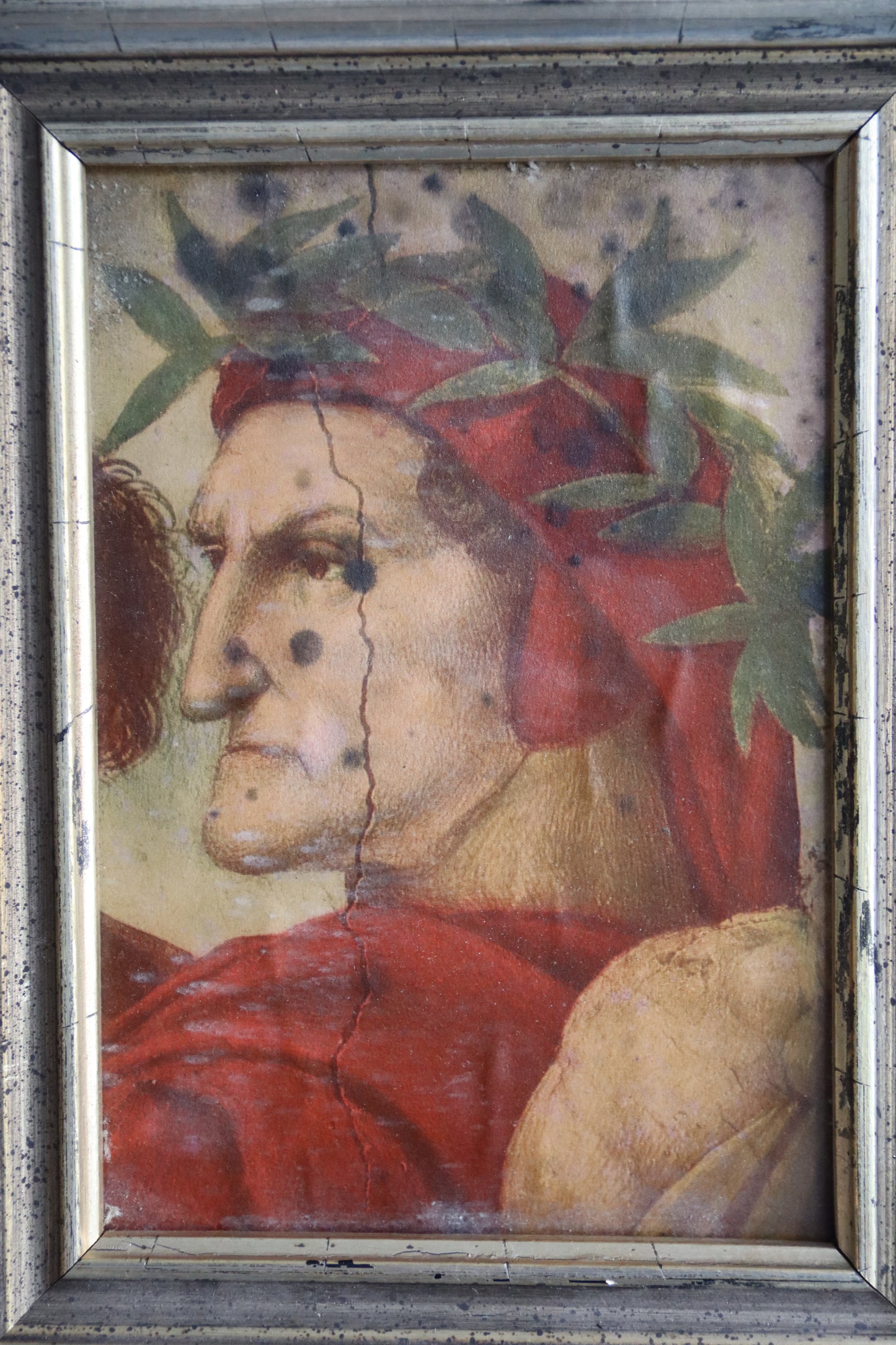 Vintage Dante Alighieri Reproduction Print