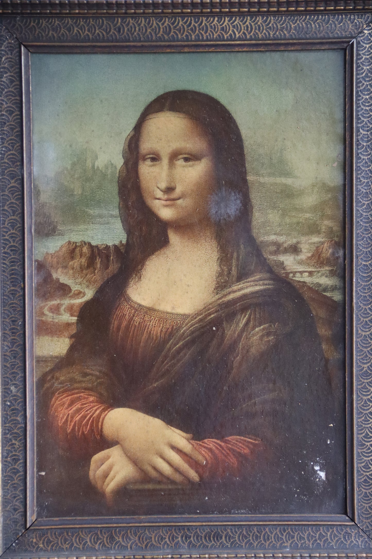 Vintage "Mona Lisa" Reproduction
