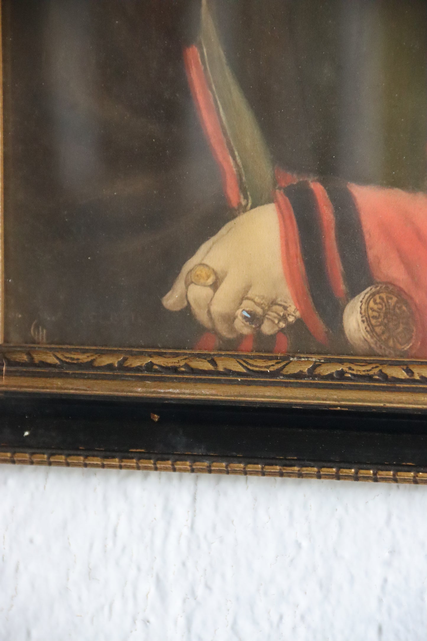 Vintage Portrait of Benedikt von Hertenstein Reproduction