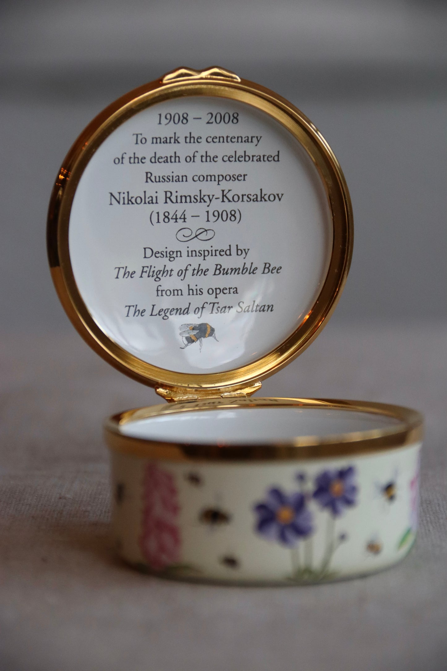 Halcyon Days Korsakov Limited Edition Enamel Box