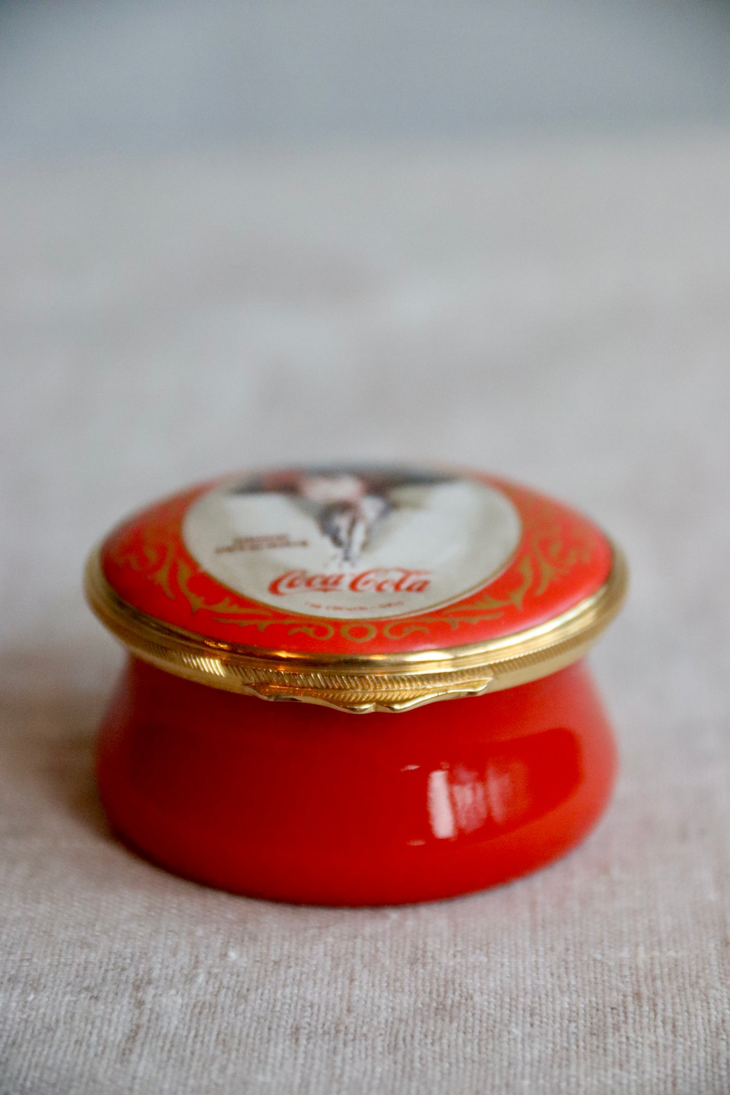 Halcyon Days Coca Cola Enamel Box