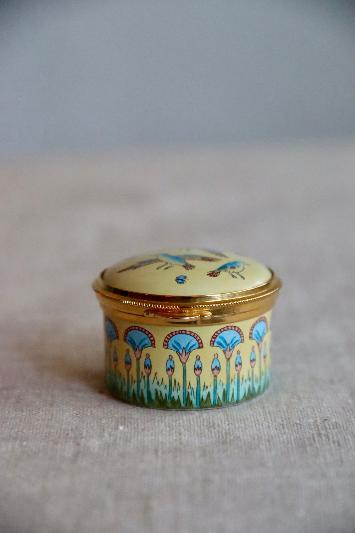 Staffordshire Enamels Harrods Enamel Box