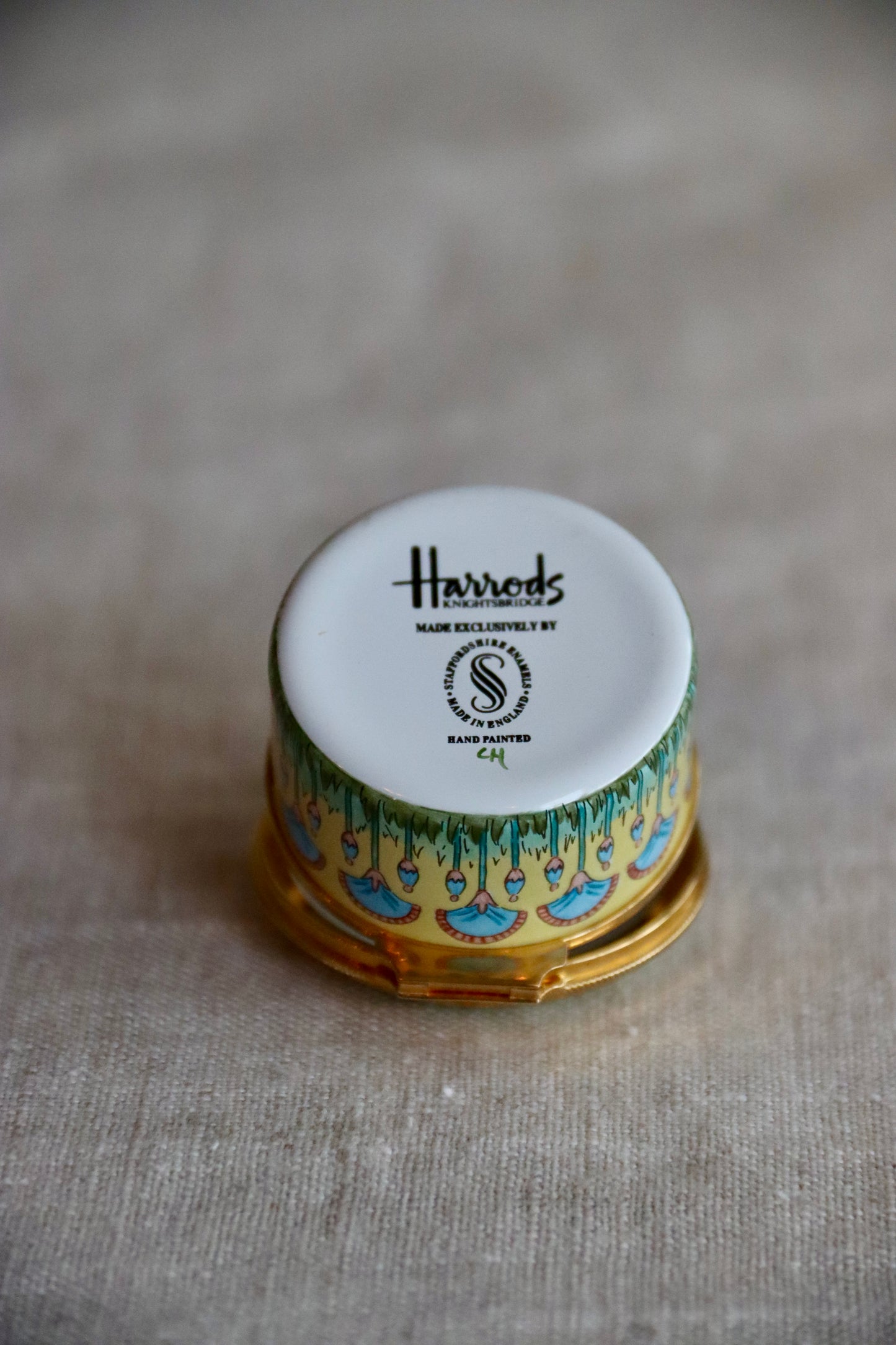 Staffordshire Enamels Harrods Enamel Box