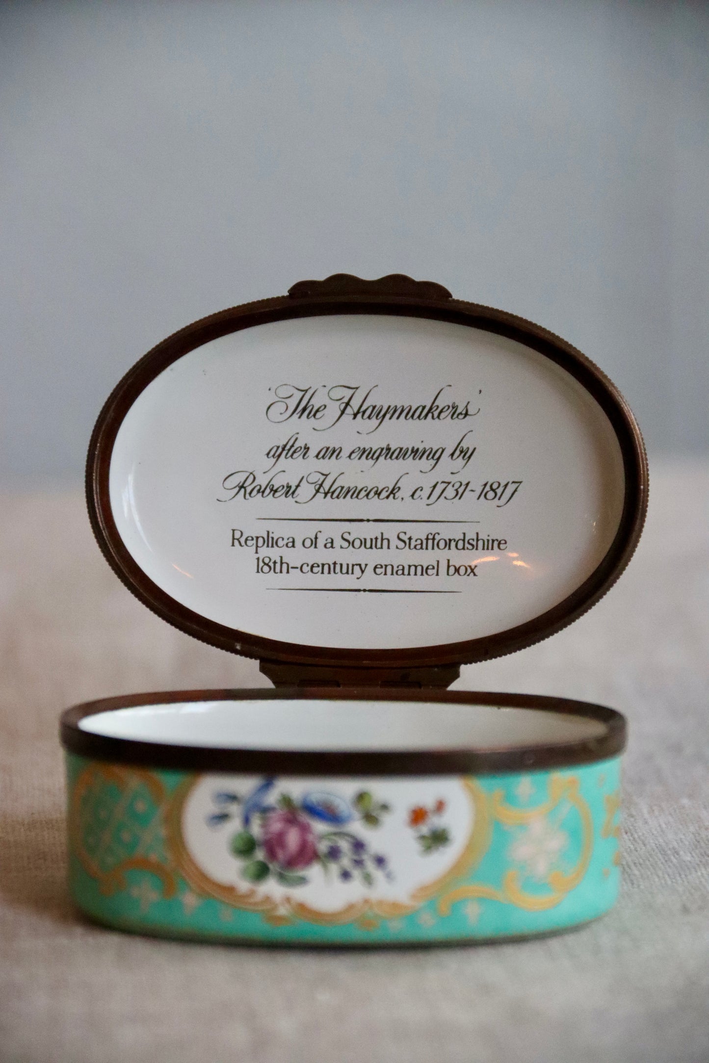 Halcyon Days Limited Edition Enamel Box