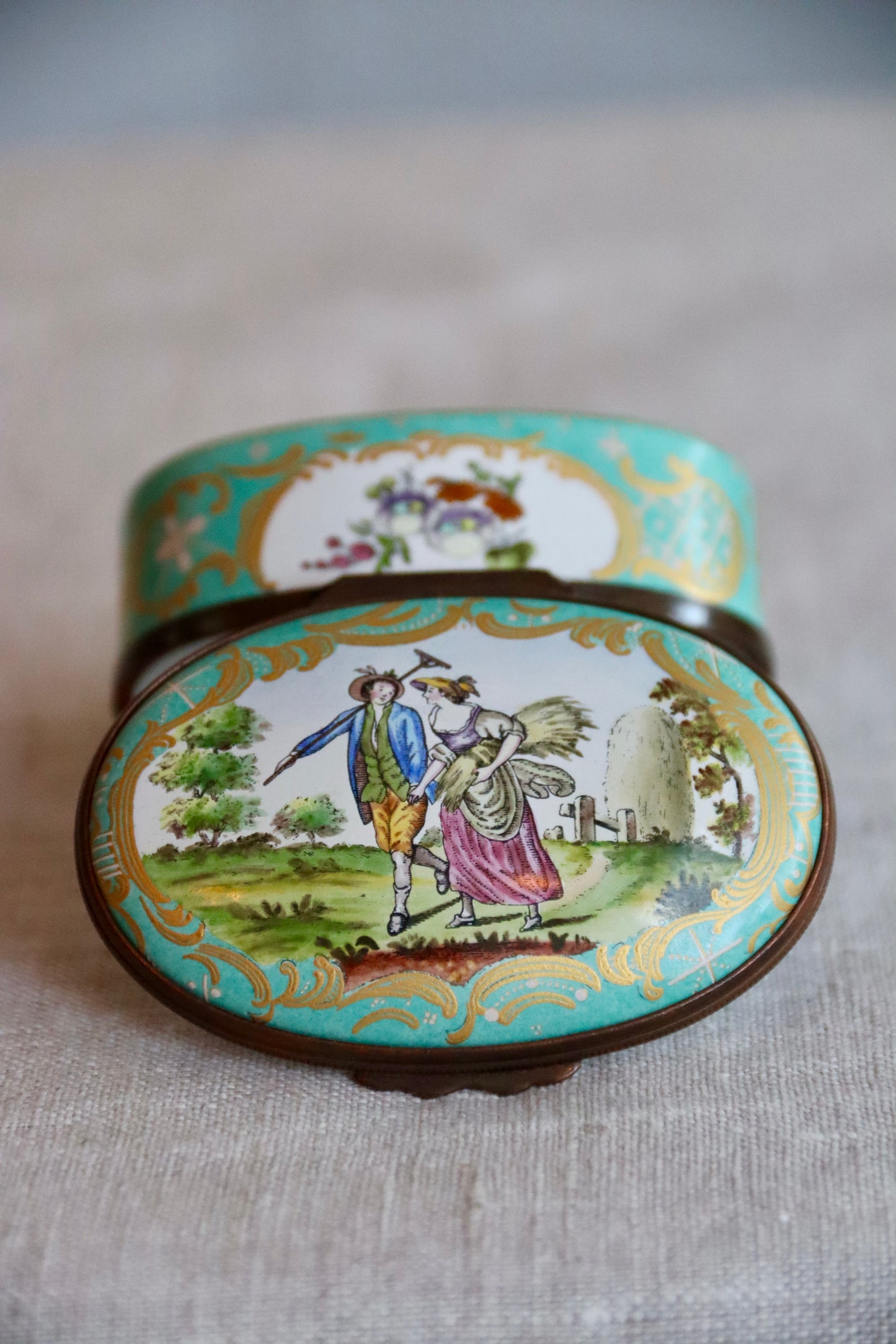 Halcyon Days Limited Edition Enamel Box