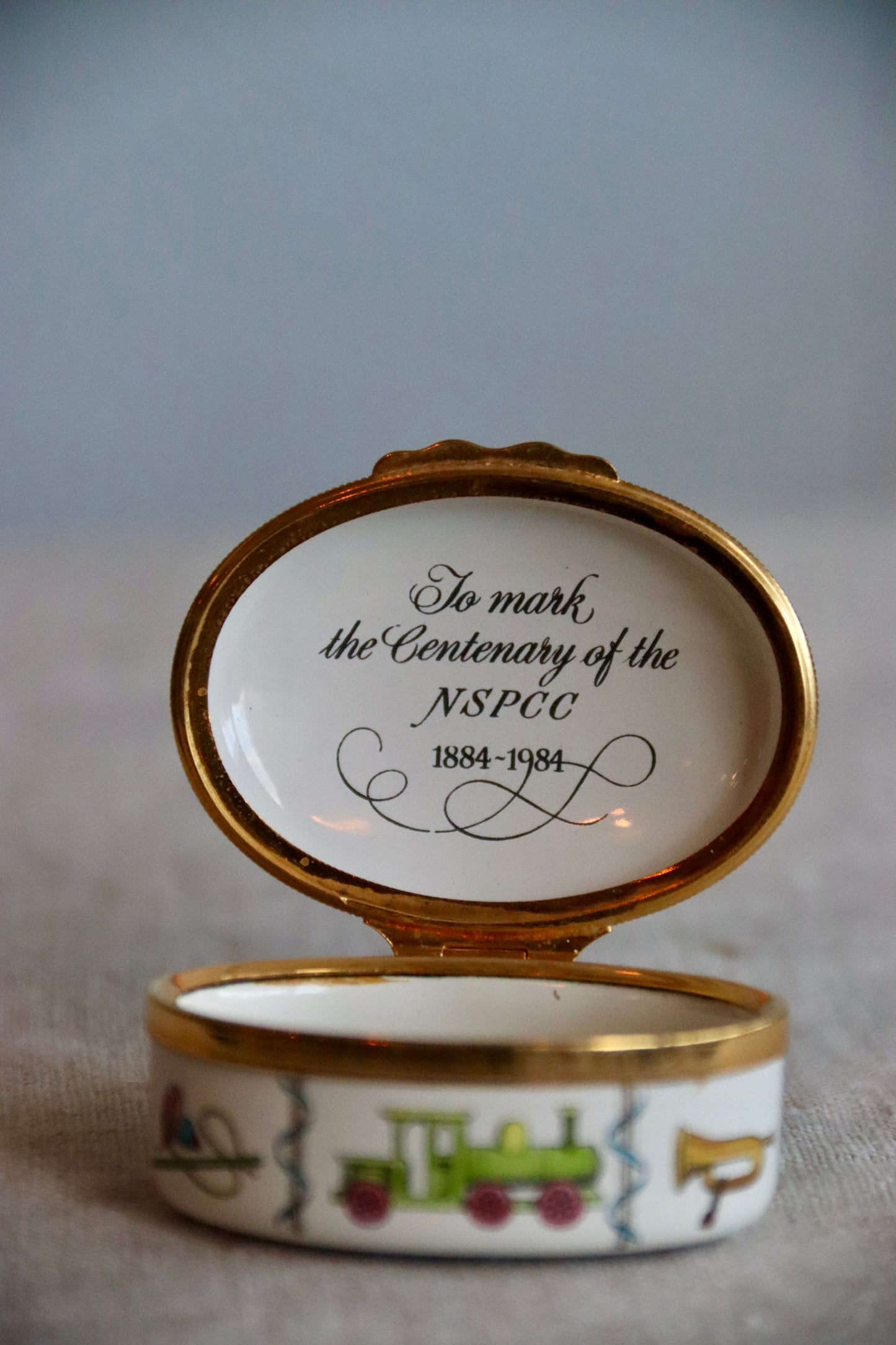 Halcyon Days Limited Edition Enamel Box