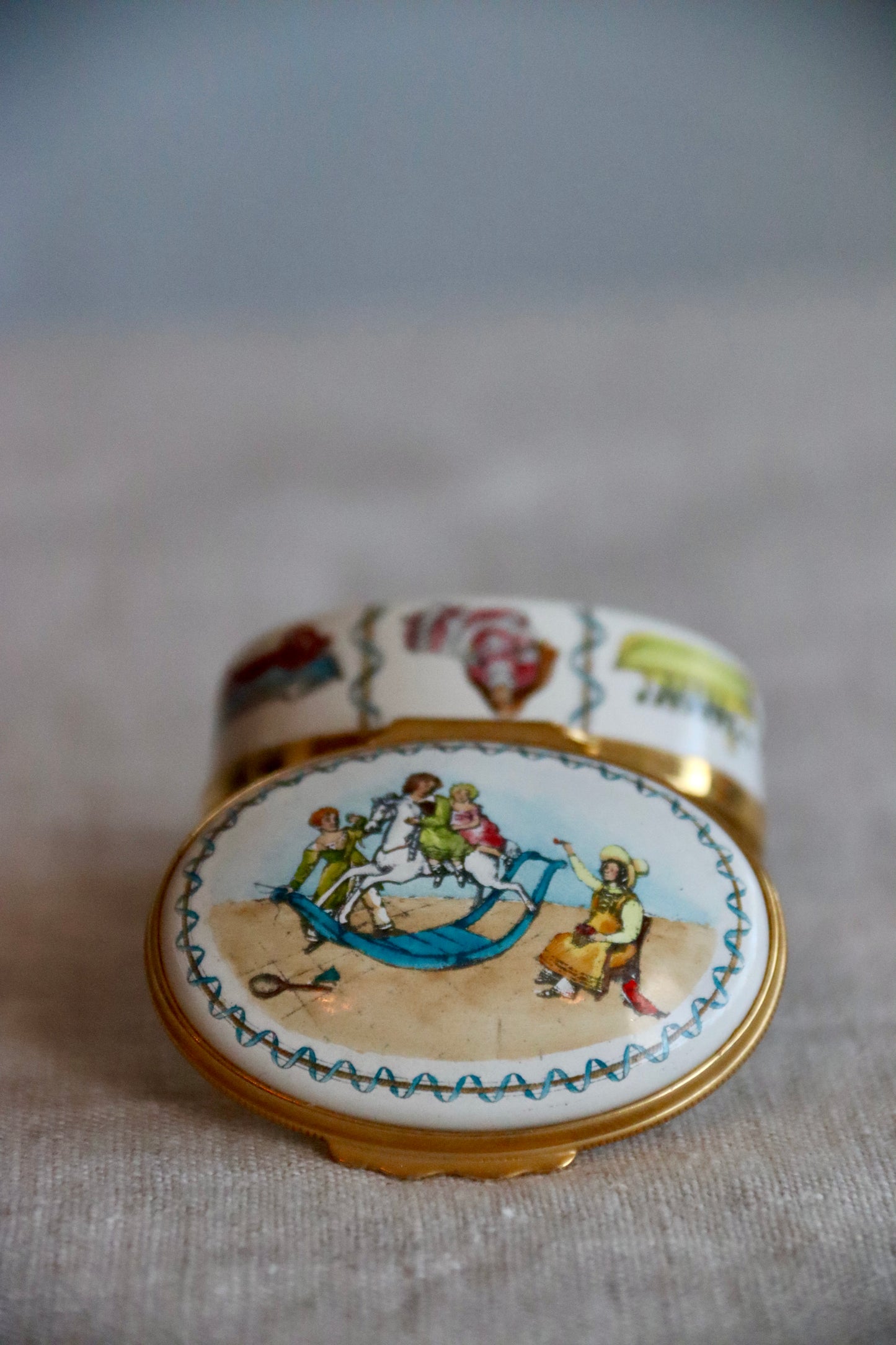 Halcyon Days Limited Edition Enamel Box