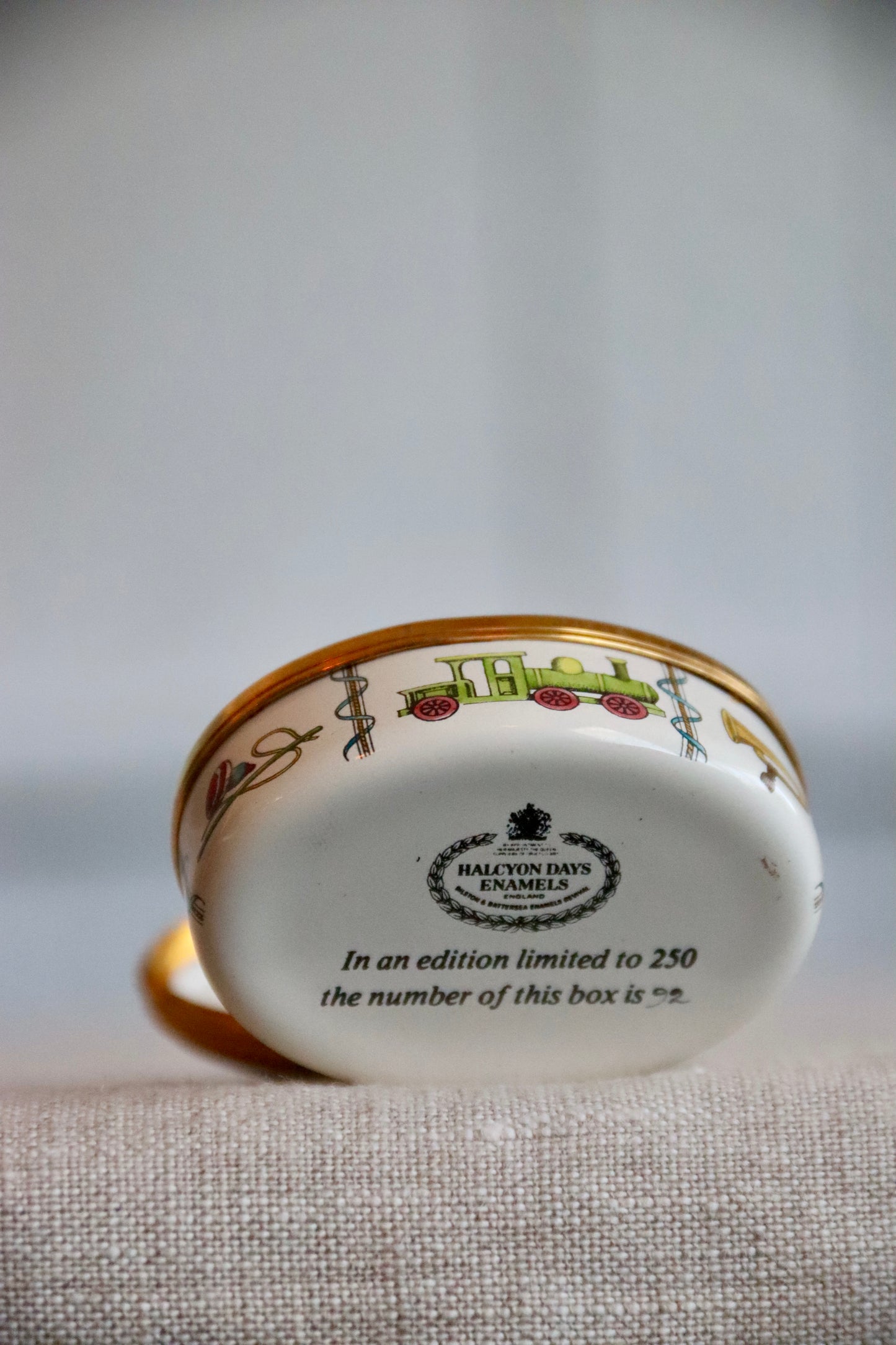 Halcyon Days Limited Edition Enamel Box