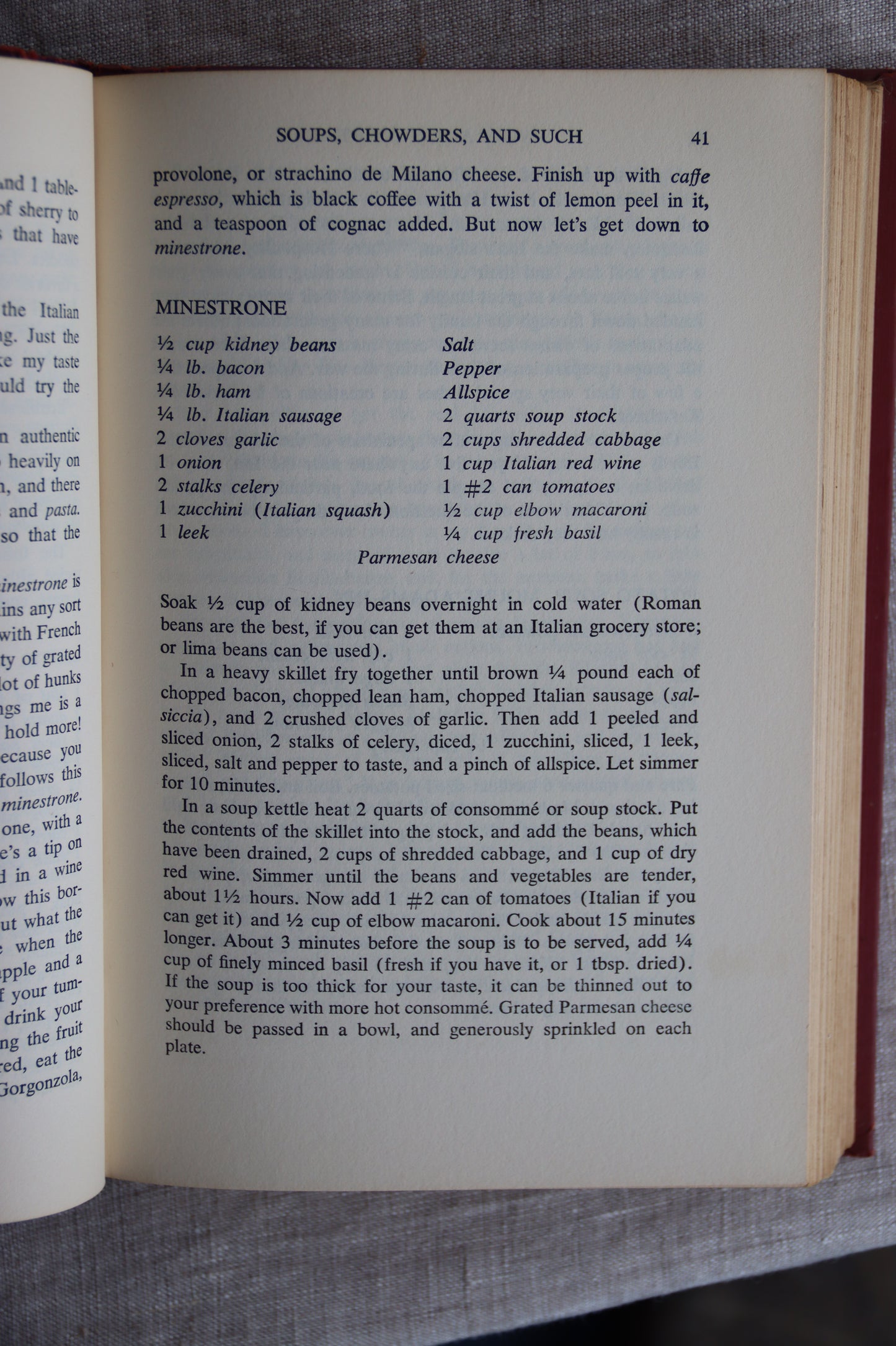 An Unusual Collection Of Recipes With A Jug of Wine by Morrison Wood