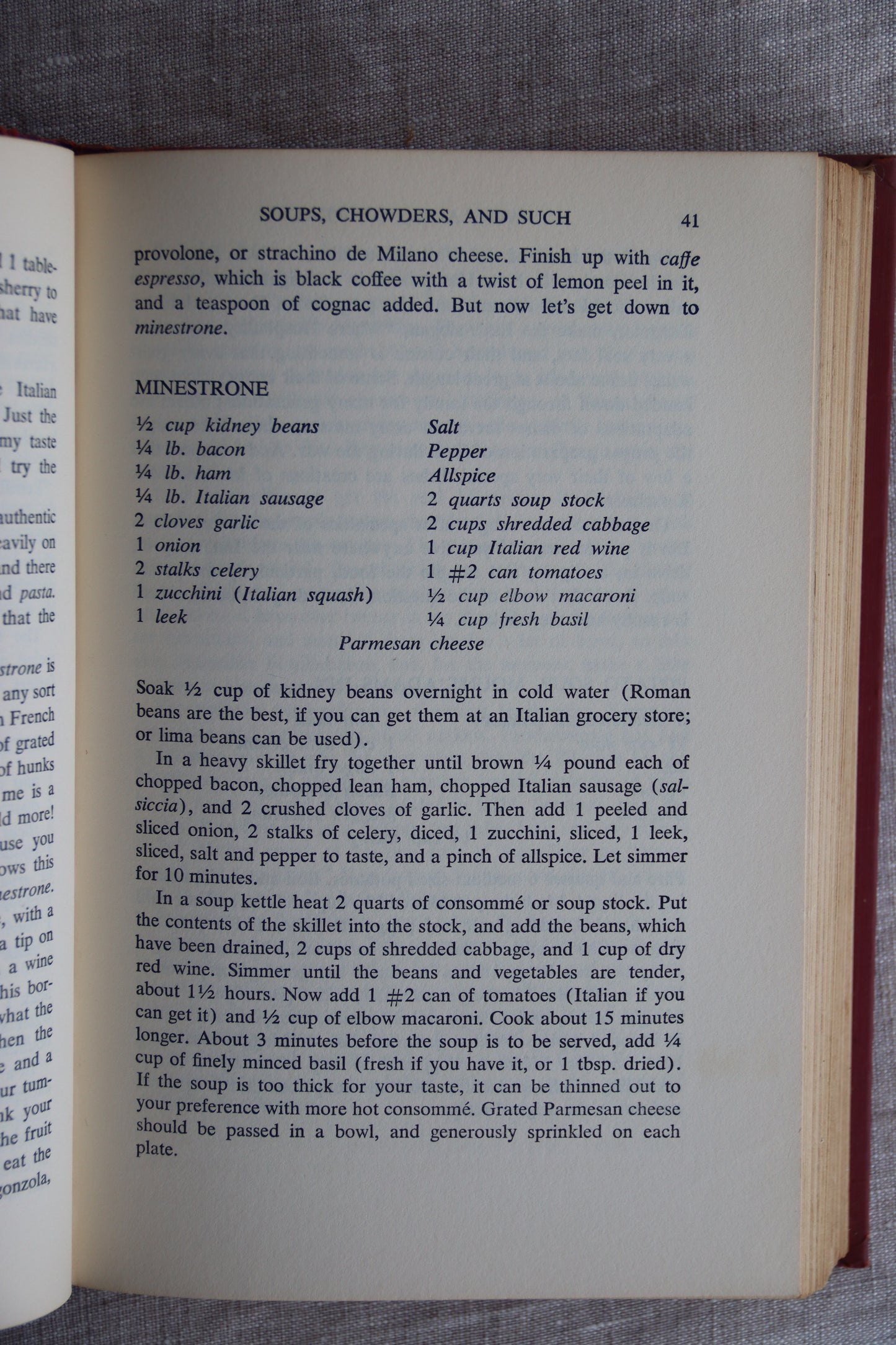 An Unusual Collection Of Recipes With A Jug of Wine by Morrison Wood