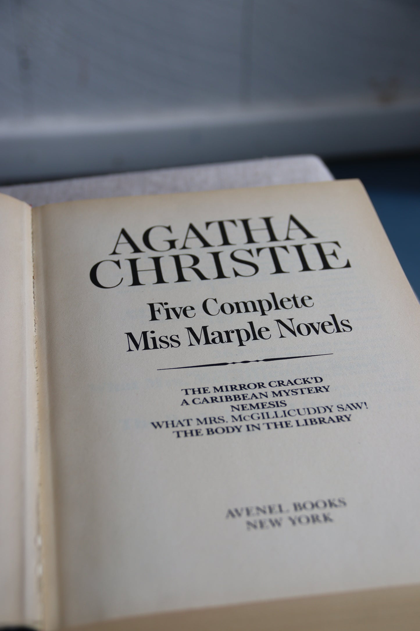 Five Complete Miss Marple Novels by Agatha Christie