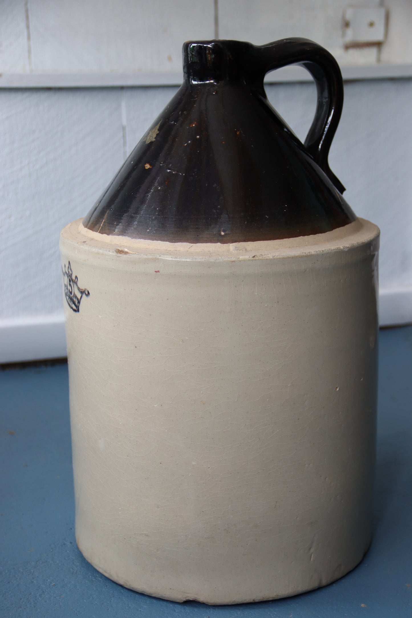 Vintage Robinson Crown Stoneware Jug