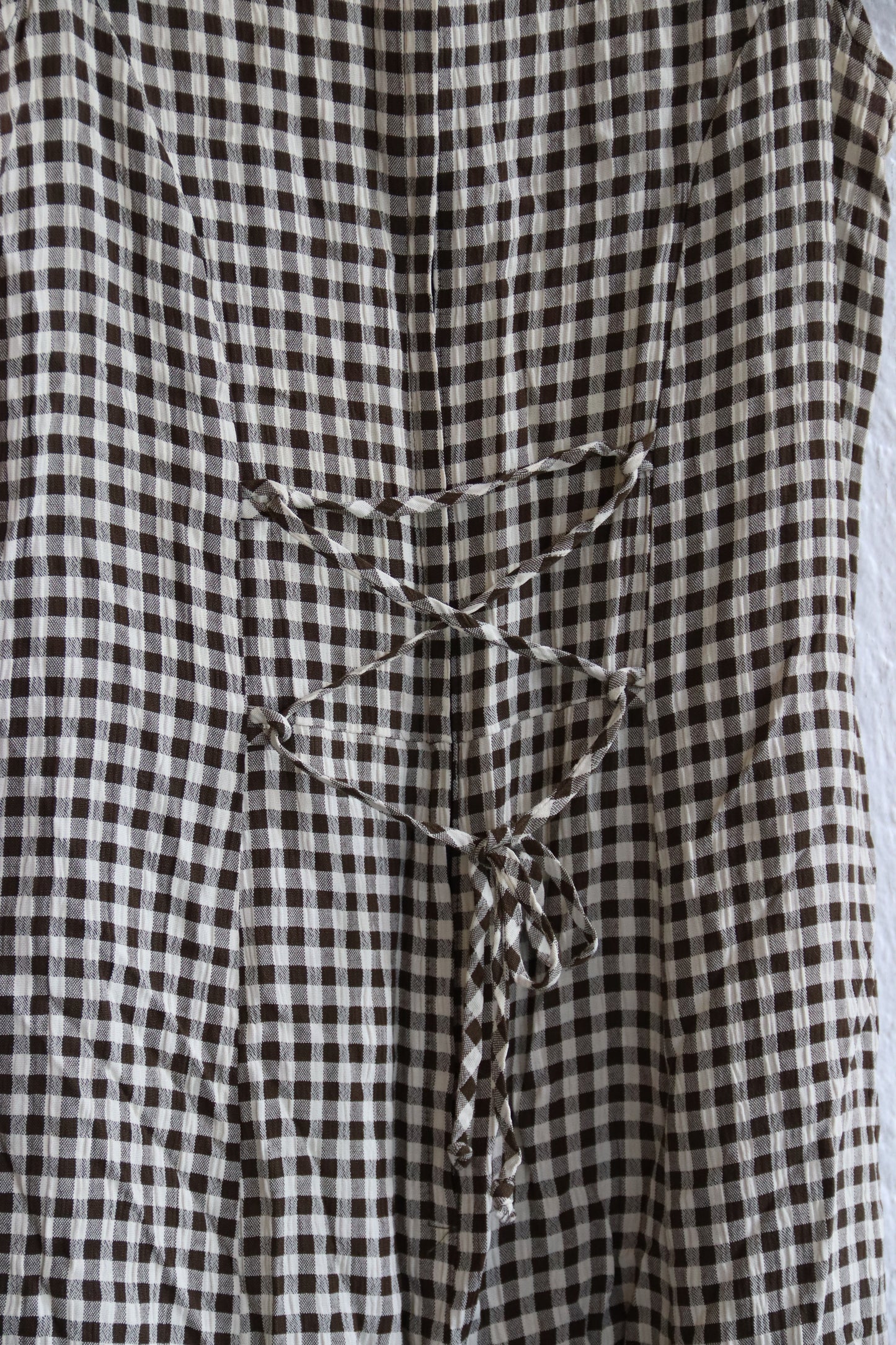 Casual Corner Brown Plaid Dress