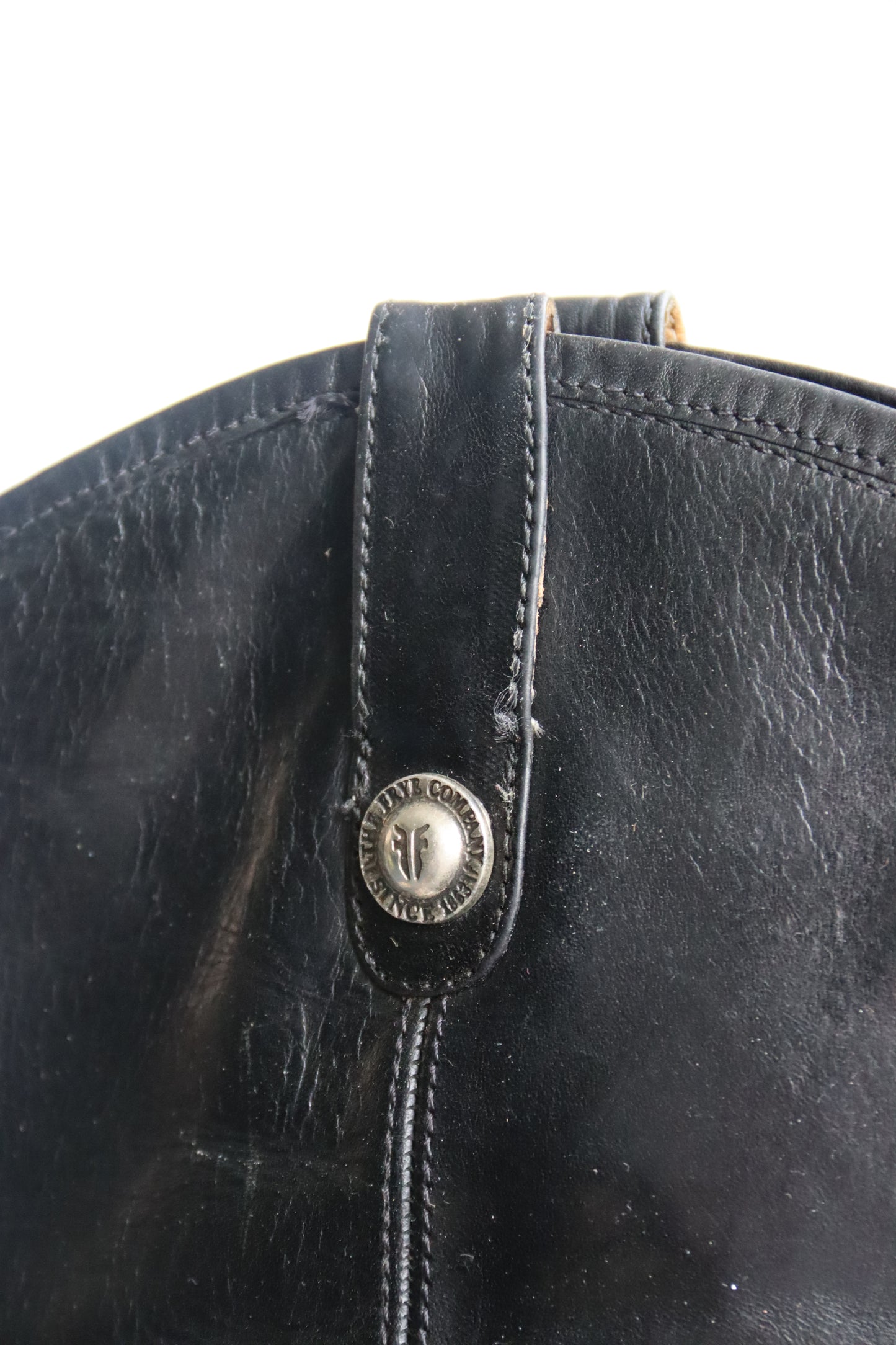 Frye Black Leather Boots
