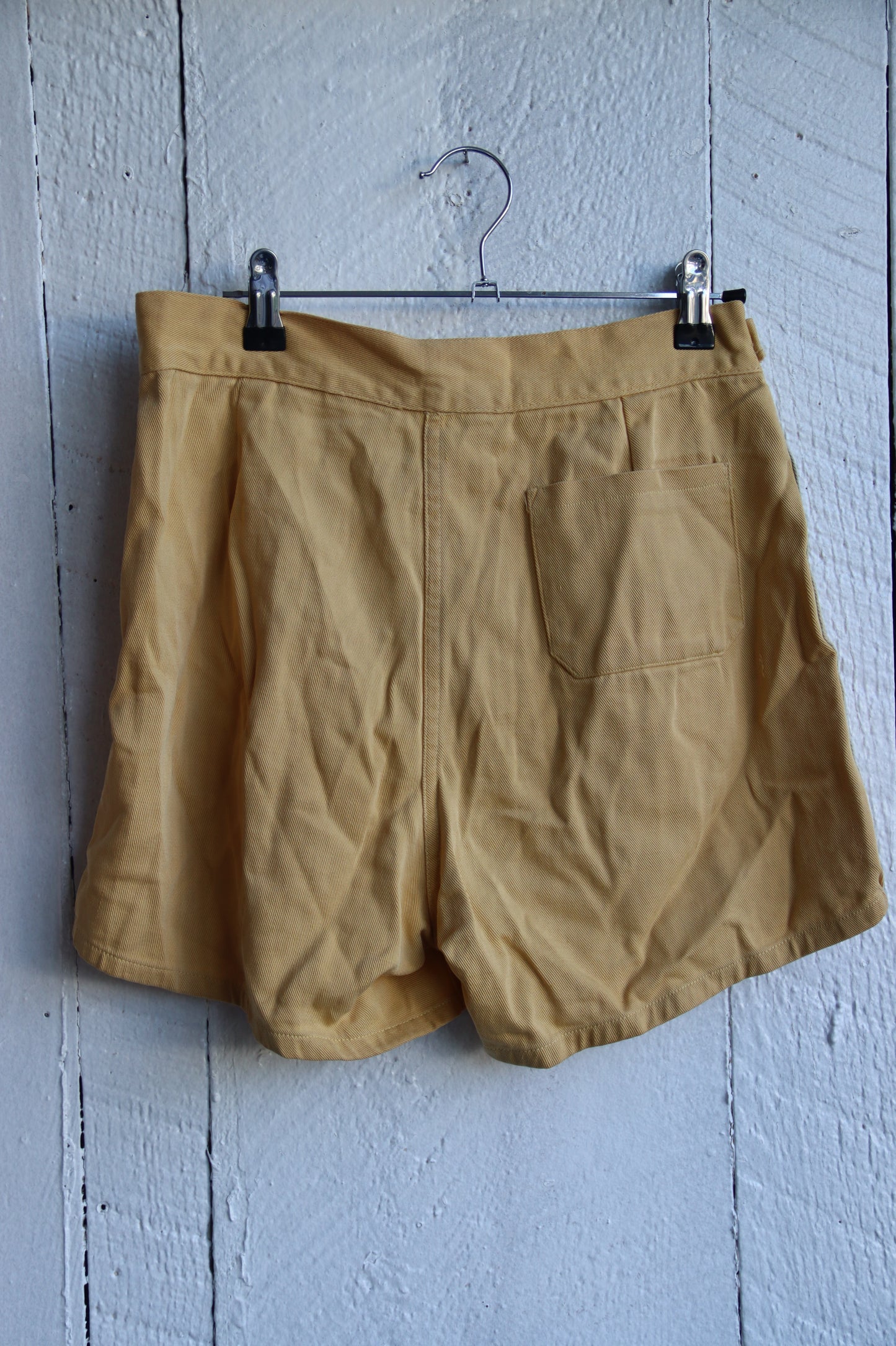 70s Butter Yellow Shorts