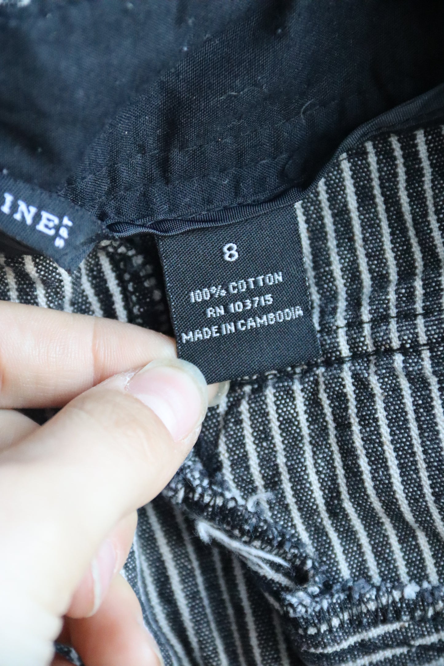 Larry Levine Striped Sailor Pants