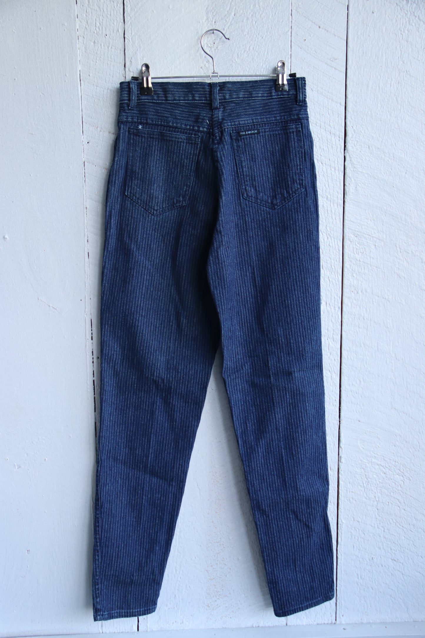 Jeanswear Inc. Dark Striped Jeans - As Is