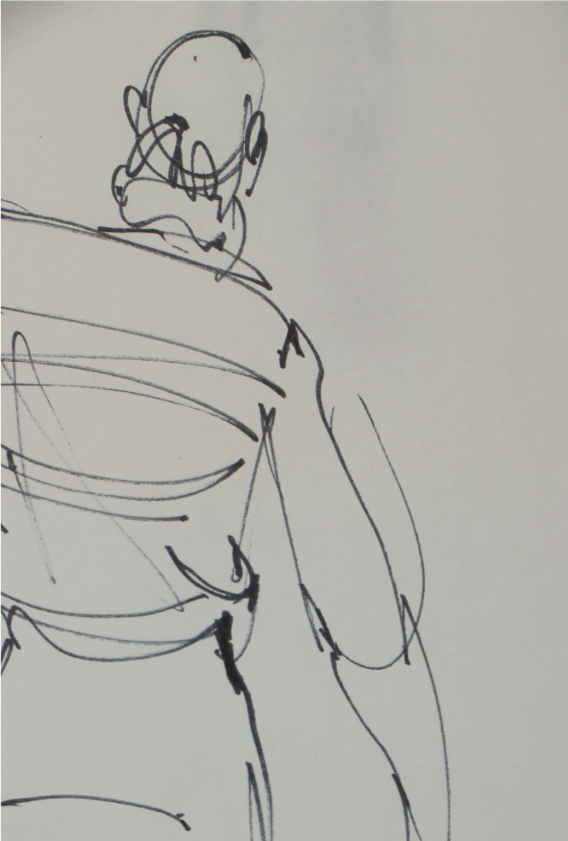 Margaret Voelker-Ferrier Ink Fashion Illustrations