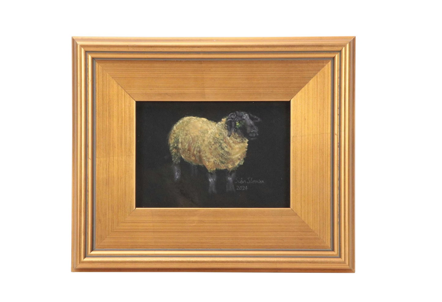 Siân Sloman Oil Painting of Sheep 2