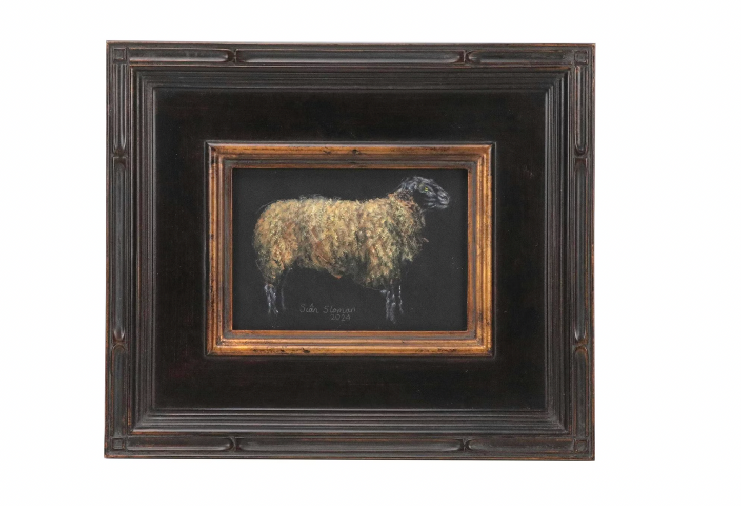 Siân Sloman Oil Painting of Sheep 4