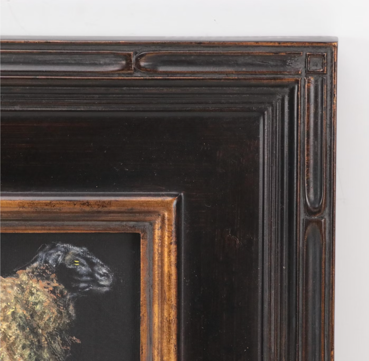 Siân Sloman Oil Painting of Sheep 4