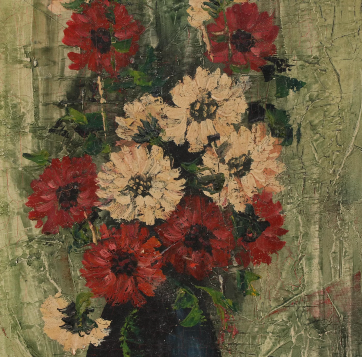Hoang Floral Still Life Oil Painting
