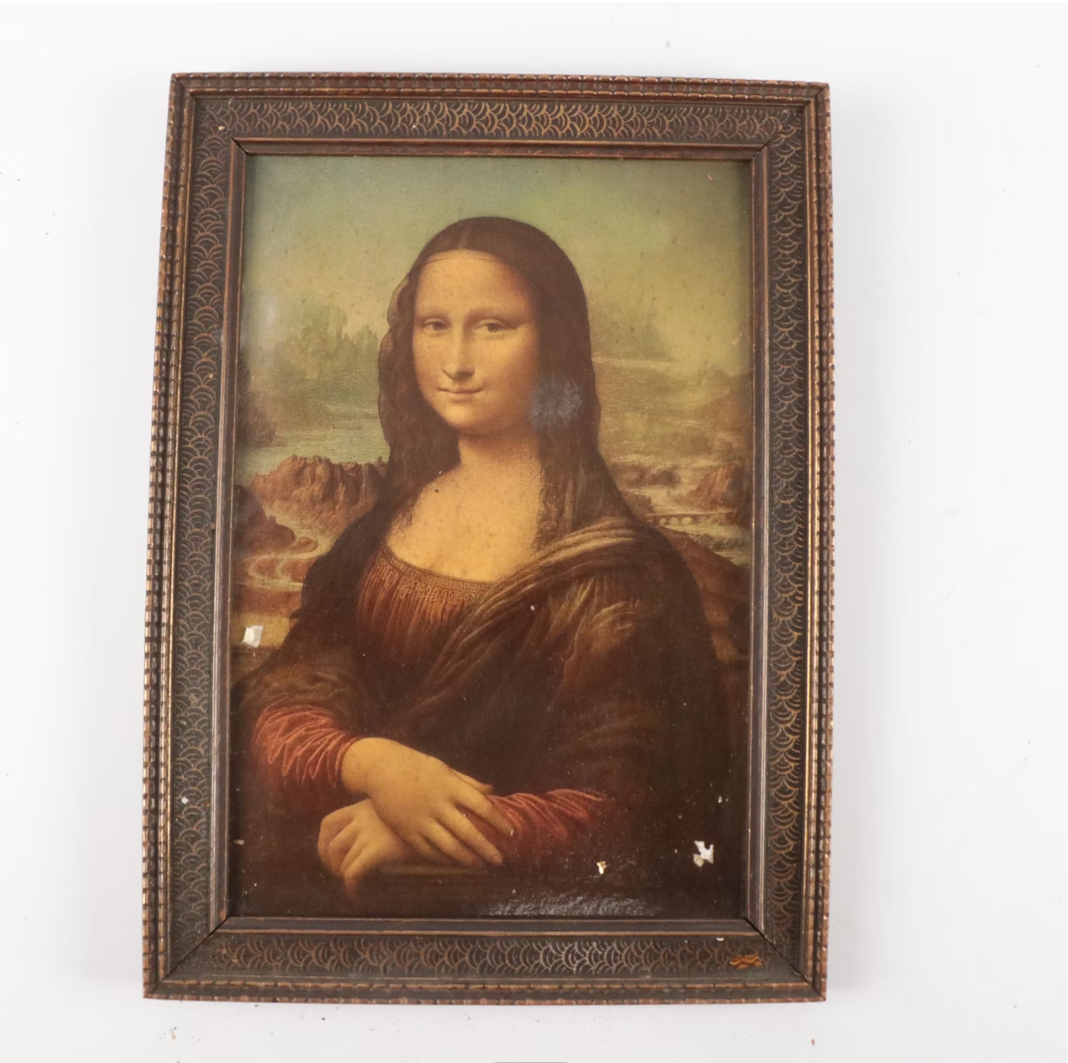 Vintage "Mona Lisa" Reproduction