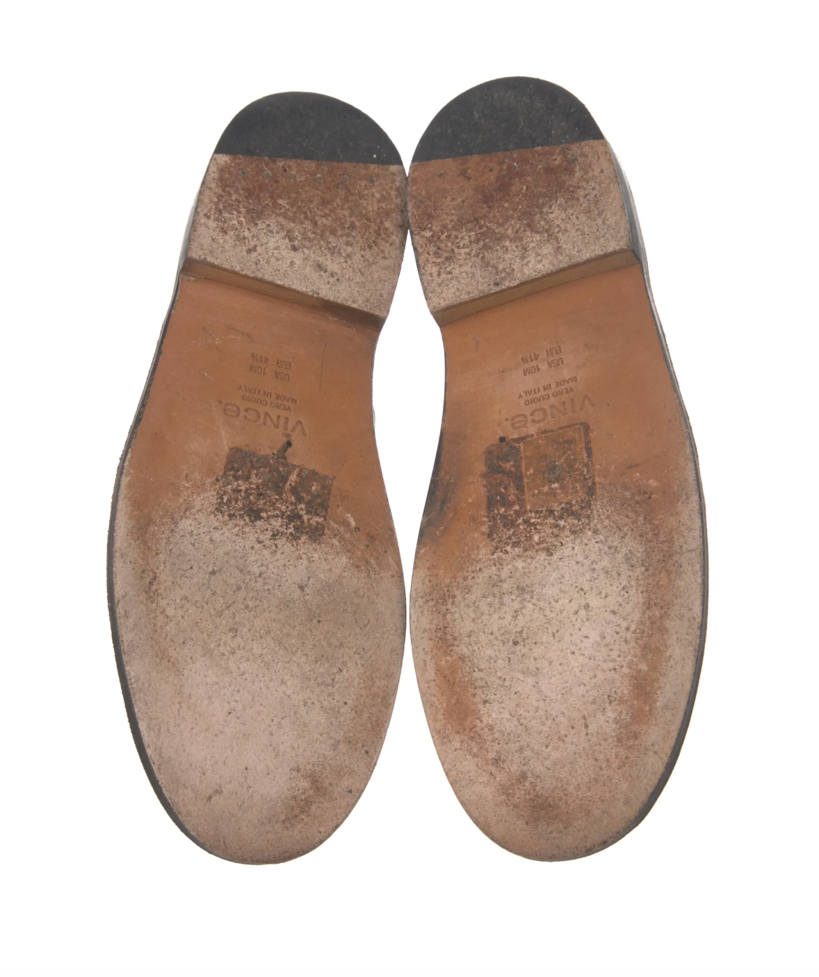 Vince Black Leather Loafers - 10