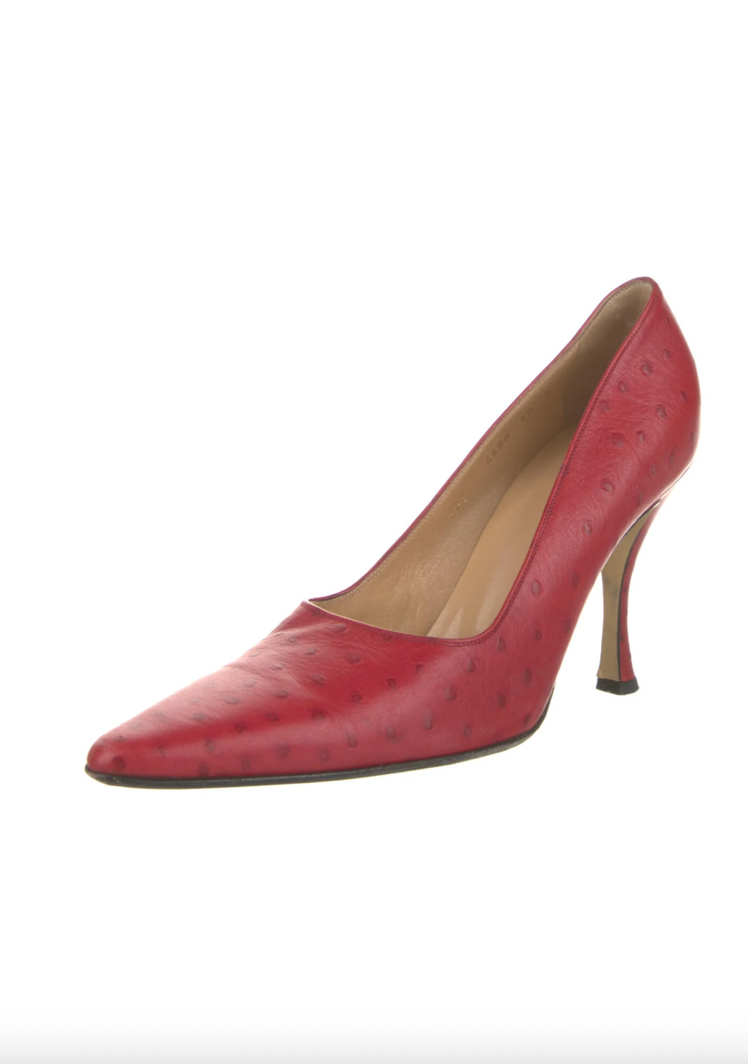 Walter Steiger Red Leather Heels - 10