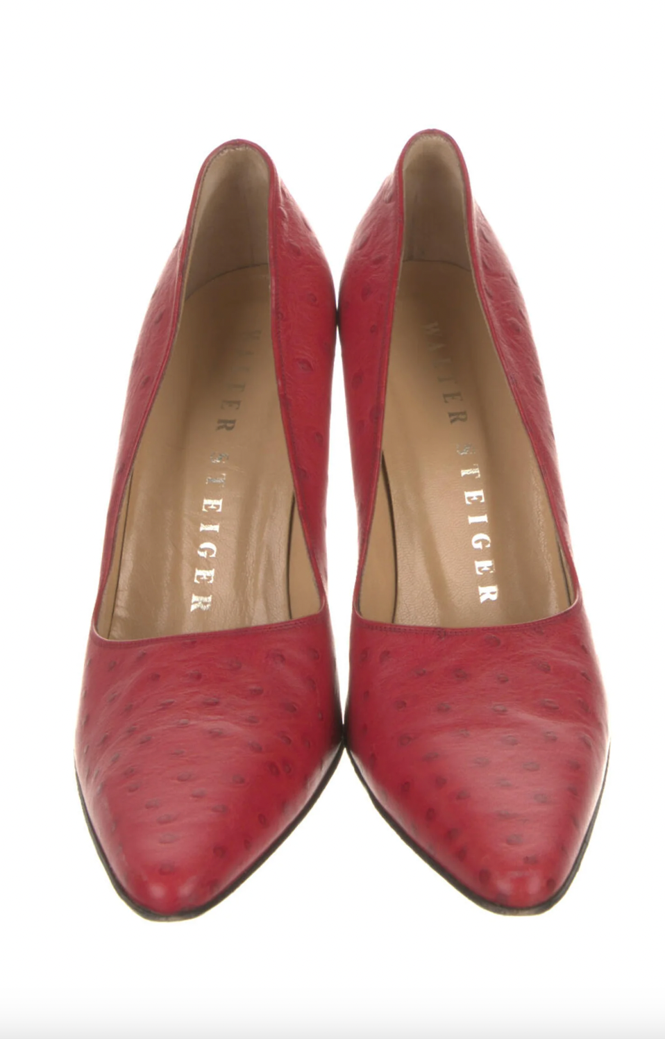 Walter Steiger Red Leather Heels - 10