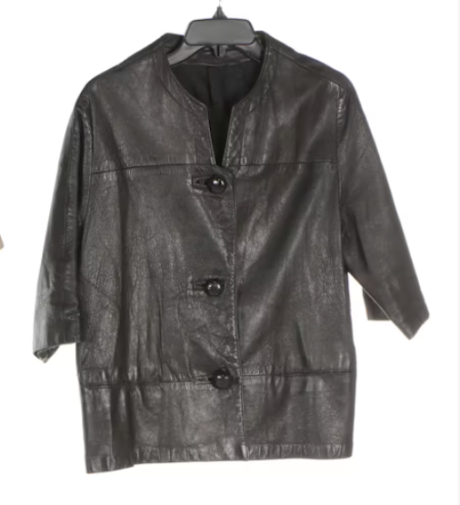 Black leather Jacket