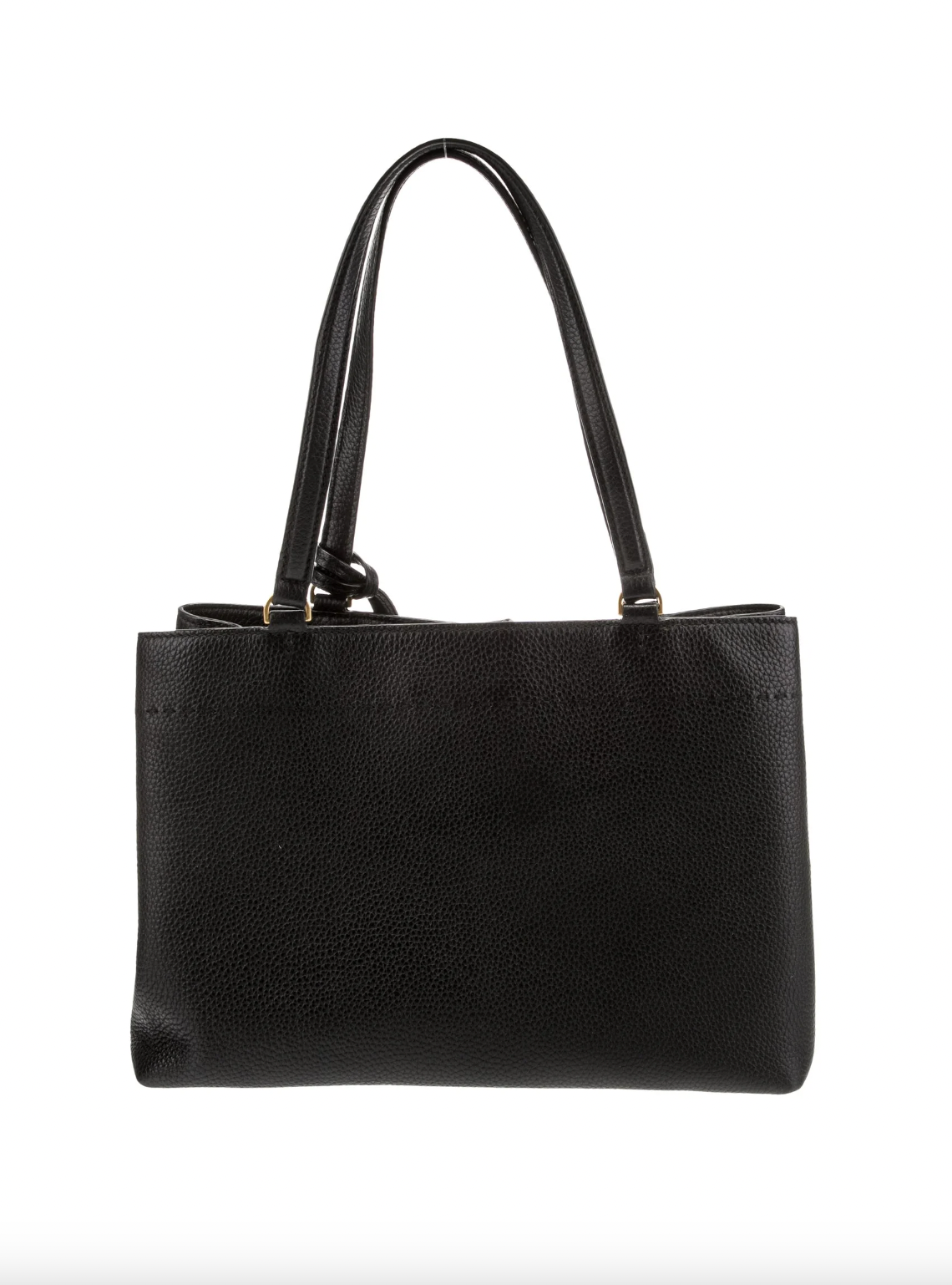 Tori Burch Black Leather Bag with Tassle