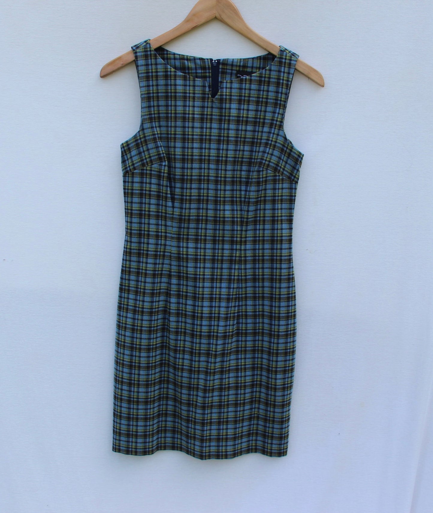 My Michelle Green Plaid Dress