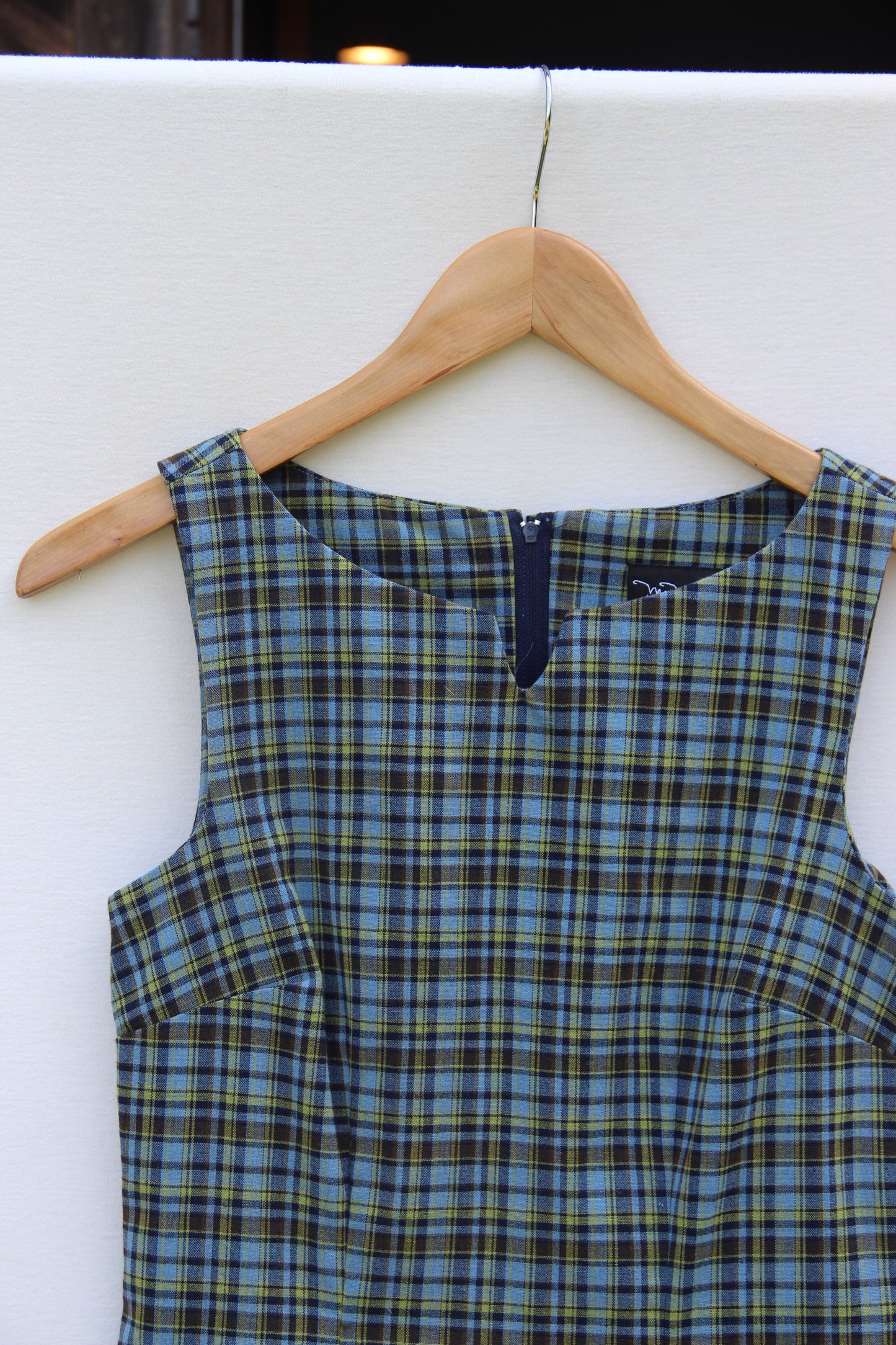 My Michelle Green Plaid Dress