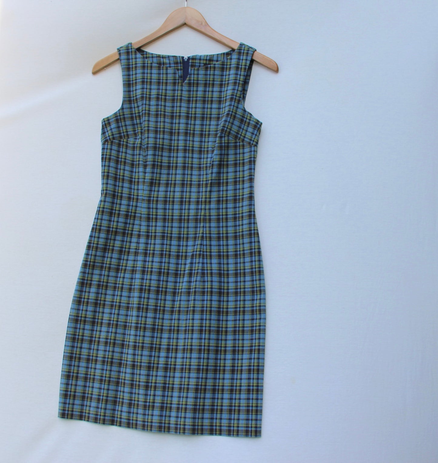 My Michelle Green Plaid Dress