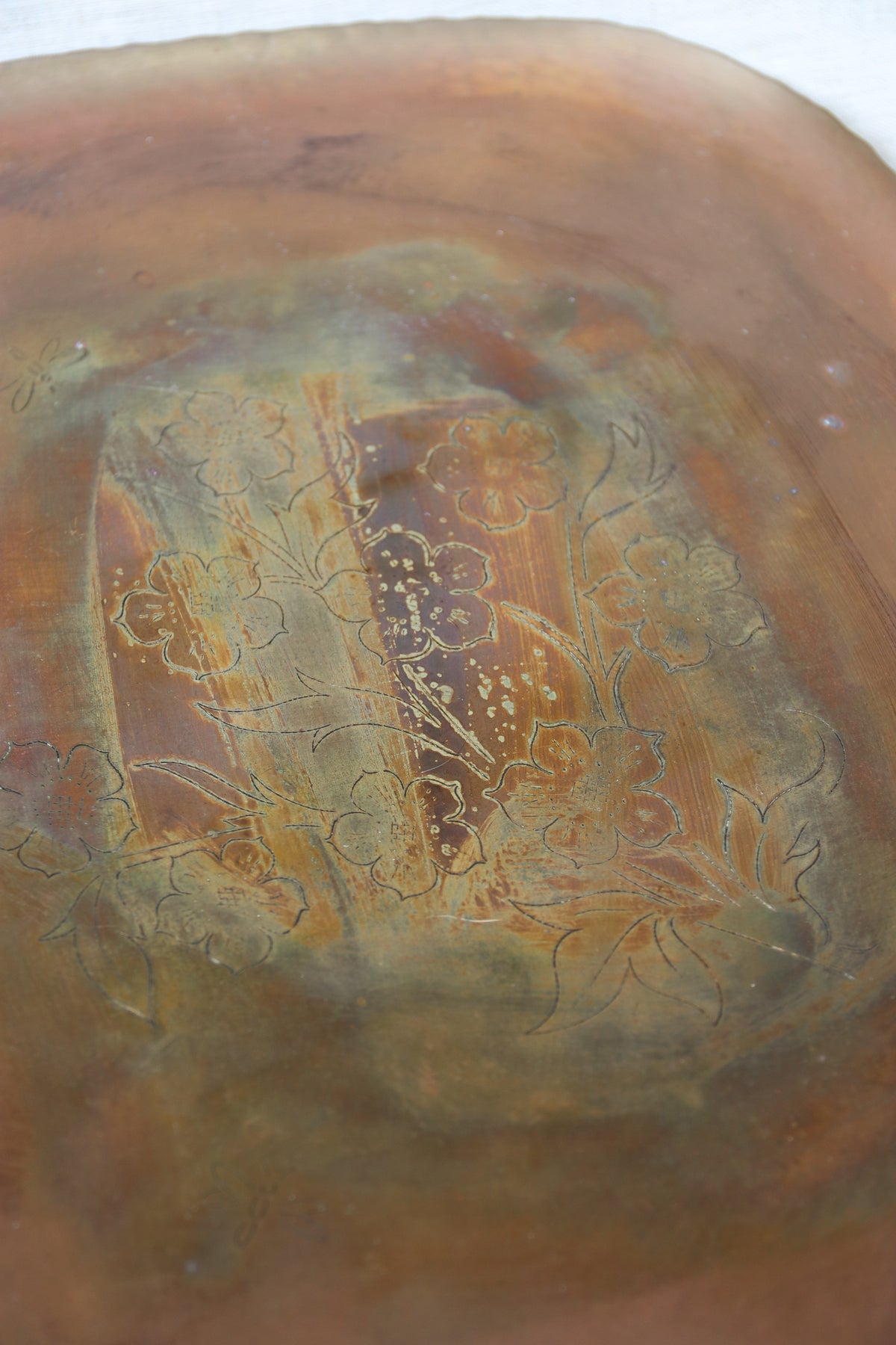 Giovanni Scascighini Copper and Brass Tray
