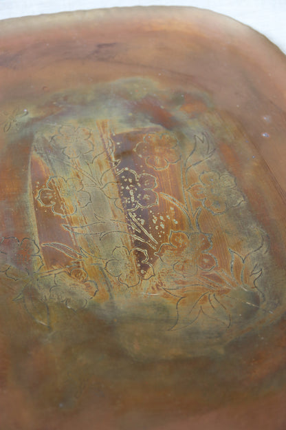 Giovanni Scascighini Copper and Brass Tray
