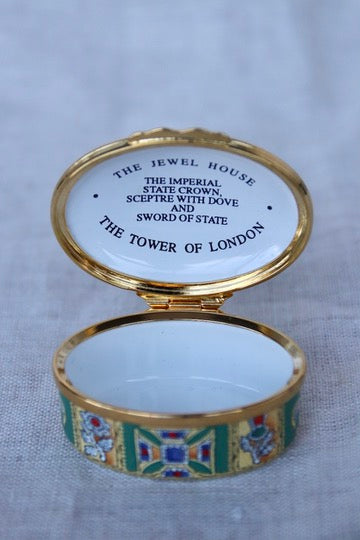 Crown Enamel Box