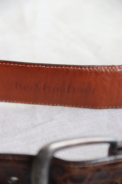 Ralph Lauren Alligator Leather Belt